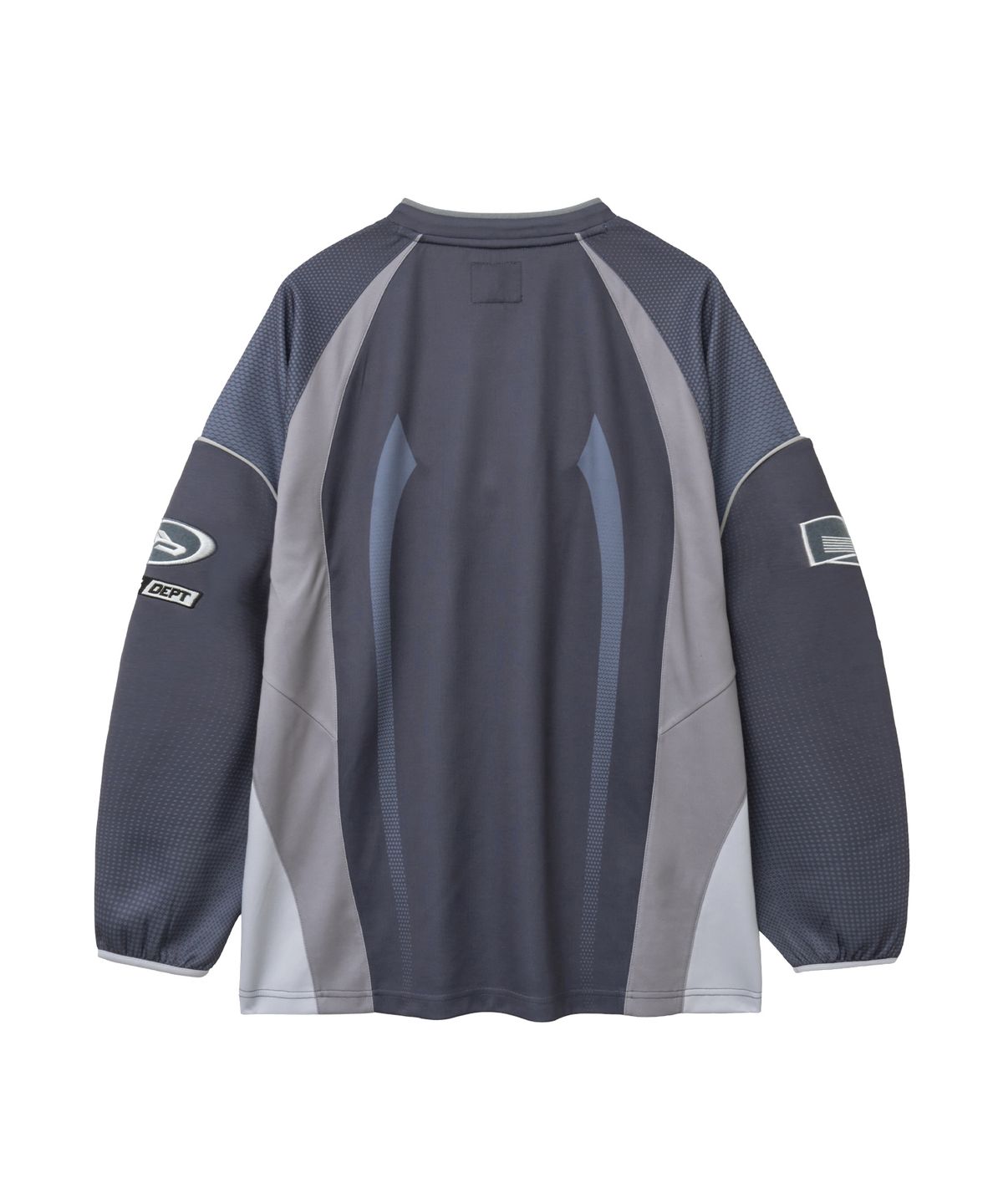 핍스 모터사이클(PHYPS MOTORCYCLE) Motorcycle Jersey Long Sleeve Navy