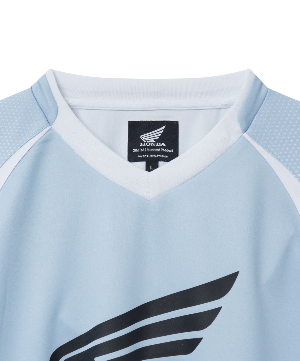 핍스 모터사이클(PHYPS MOTORCYCLE) Motorcycle Jersey Long Sleeve Light Blue