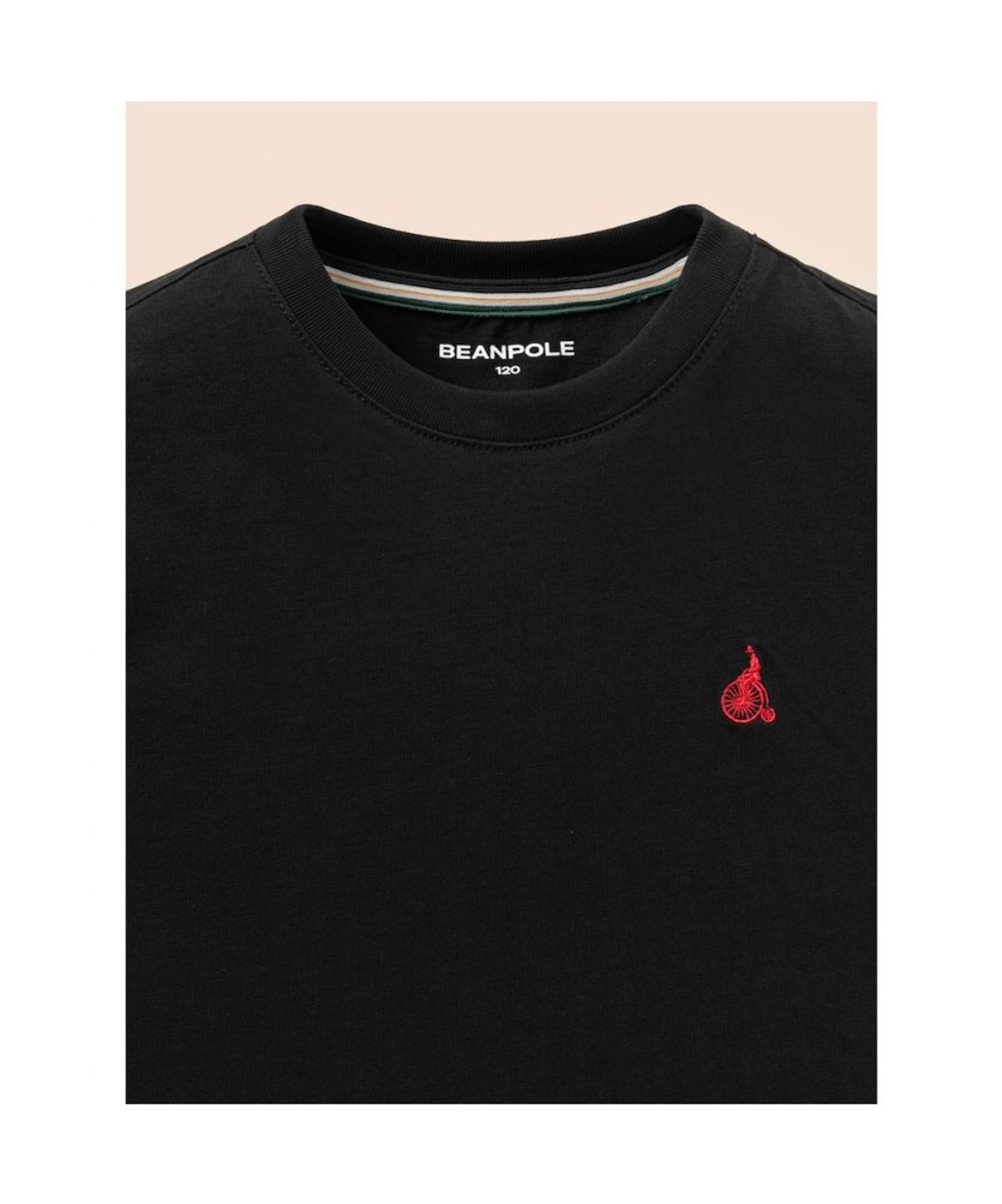 빈폴 키즈(BEANPOLE KIDS) [Essential] 수피마 베이직 반소매 티셔츠 - 블랙 (BI6242UE15)