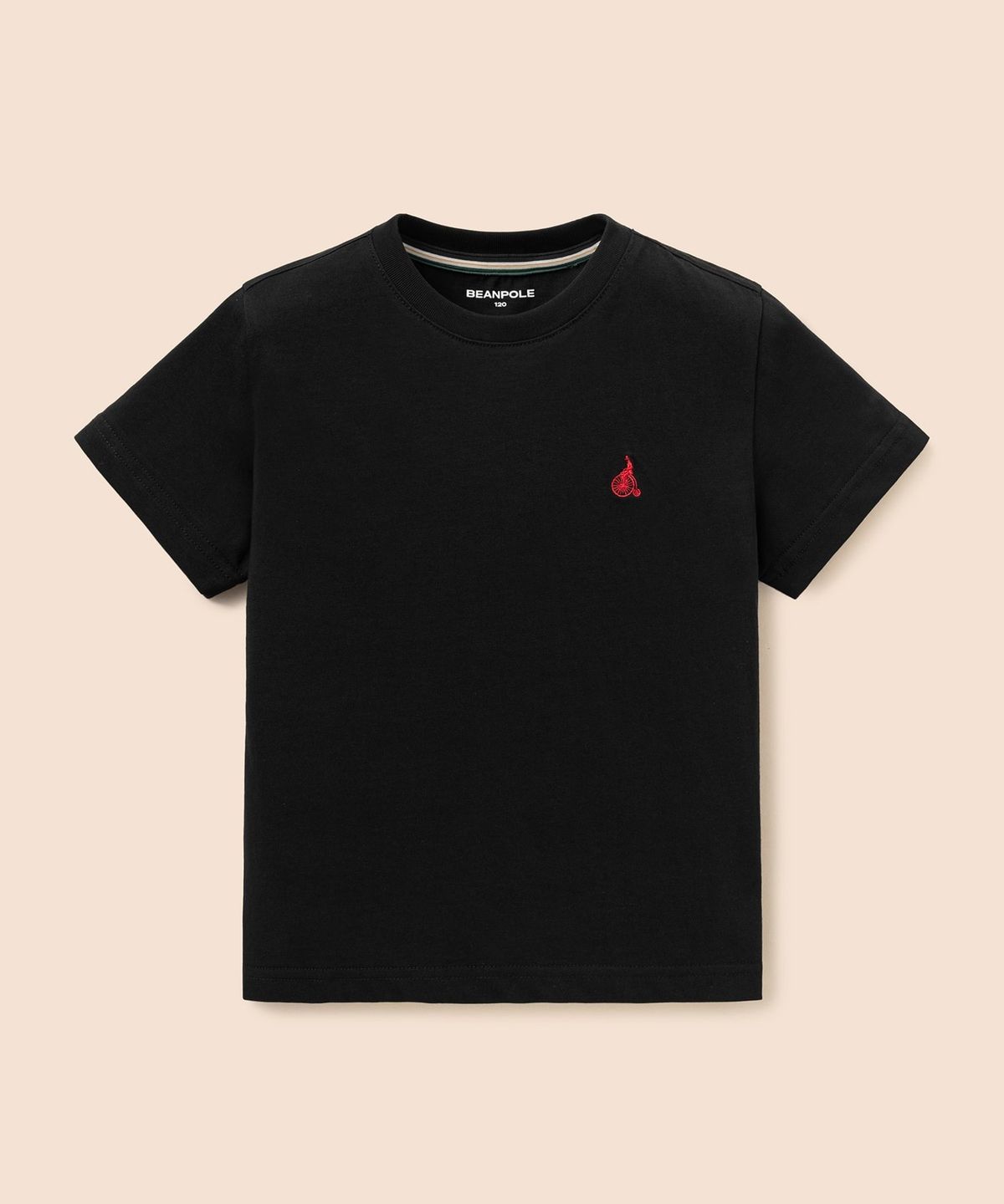 빈폴 키즈(BEANPOLE KIDS) [Essential] 수피마 베이직 반소매 티셔츠 - 블랙 (BI6242UE15)