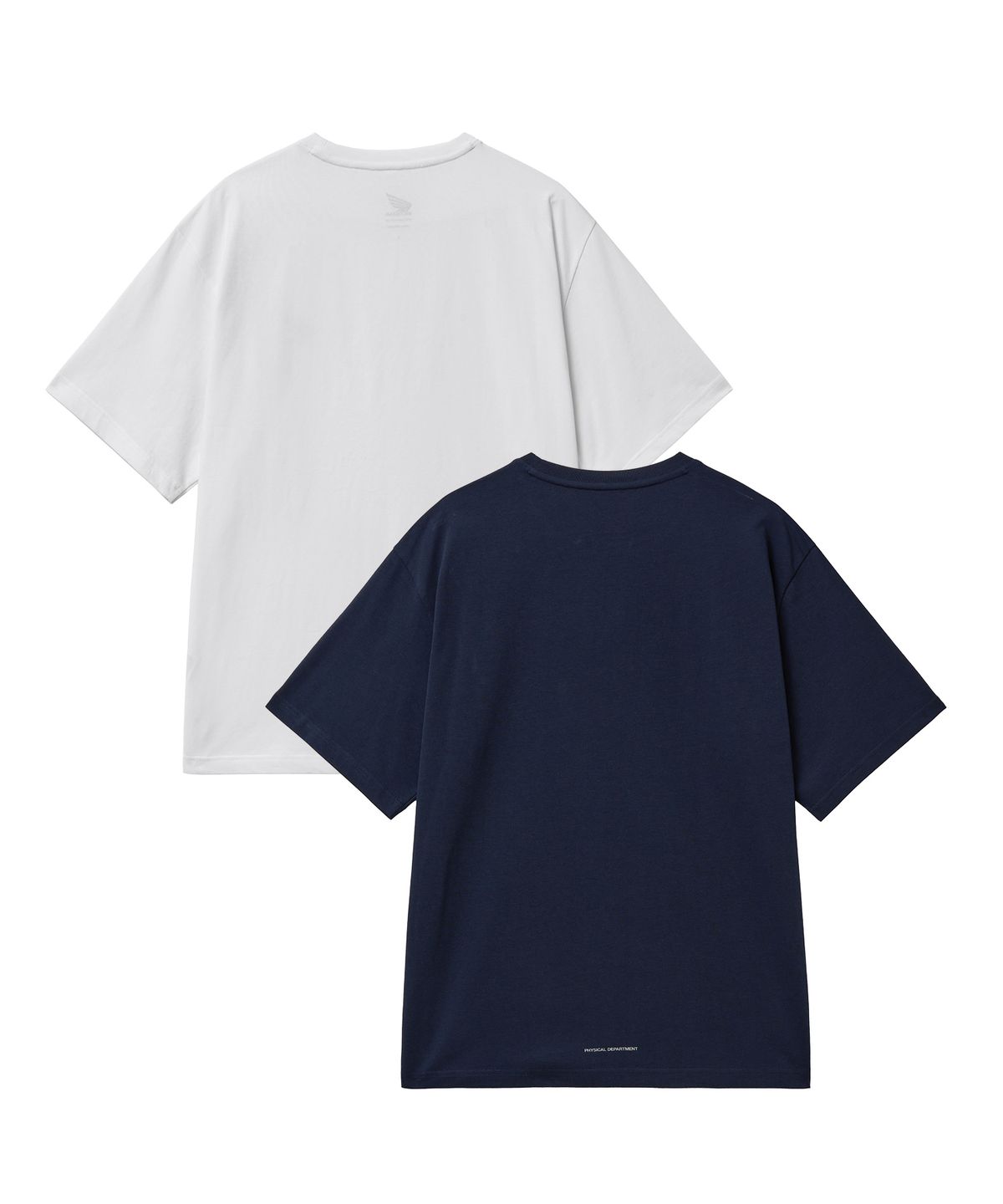 핍스 모터사이클(PHYPS MOTORCYCLE) [2Pack] Speed Cool Short Sleeve White & Navy