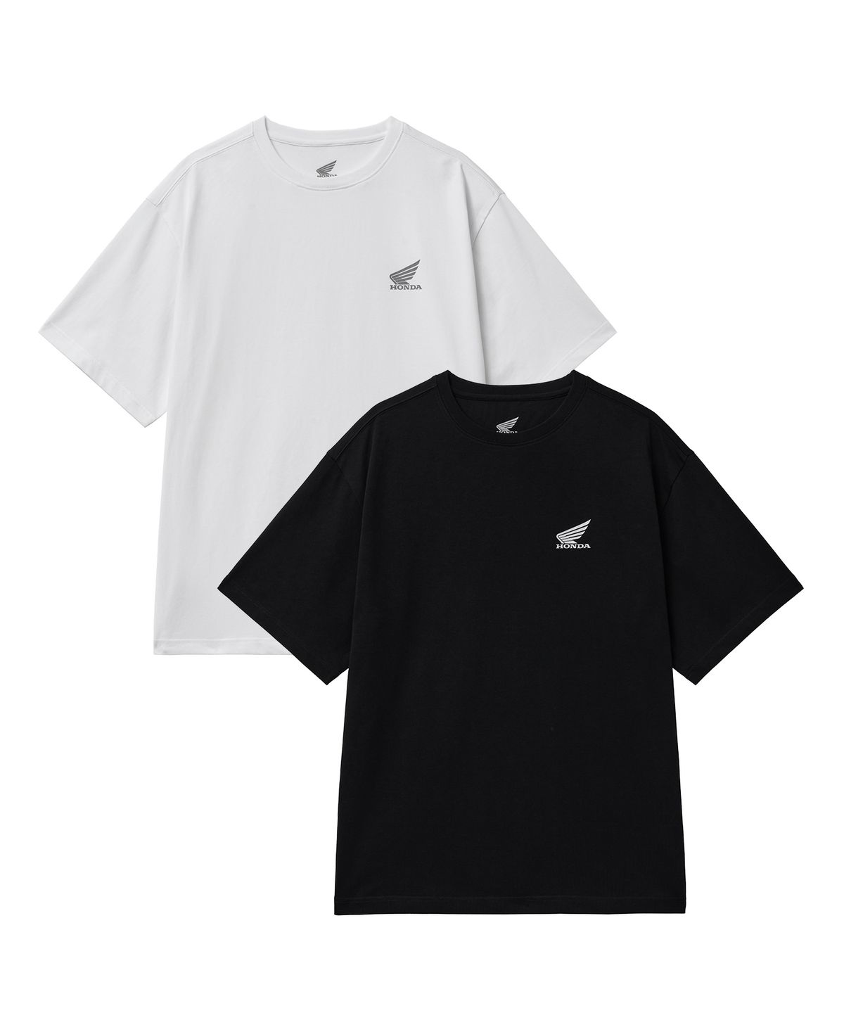 핍스 모터사이클(PHYPS MOTORCYCLE) [2Pack] Speed Cool Short Sleeve White & Black