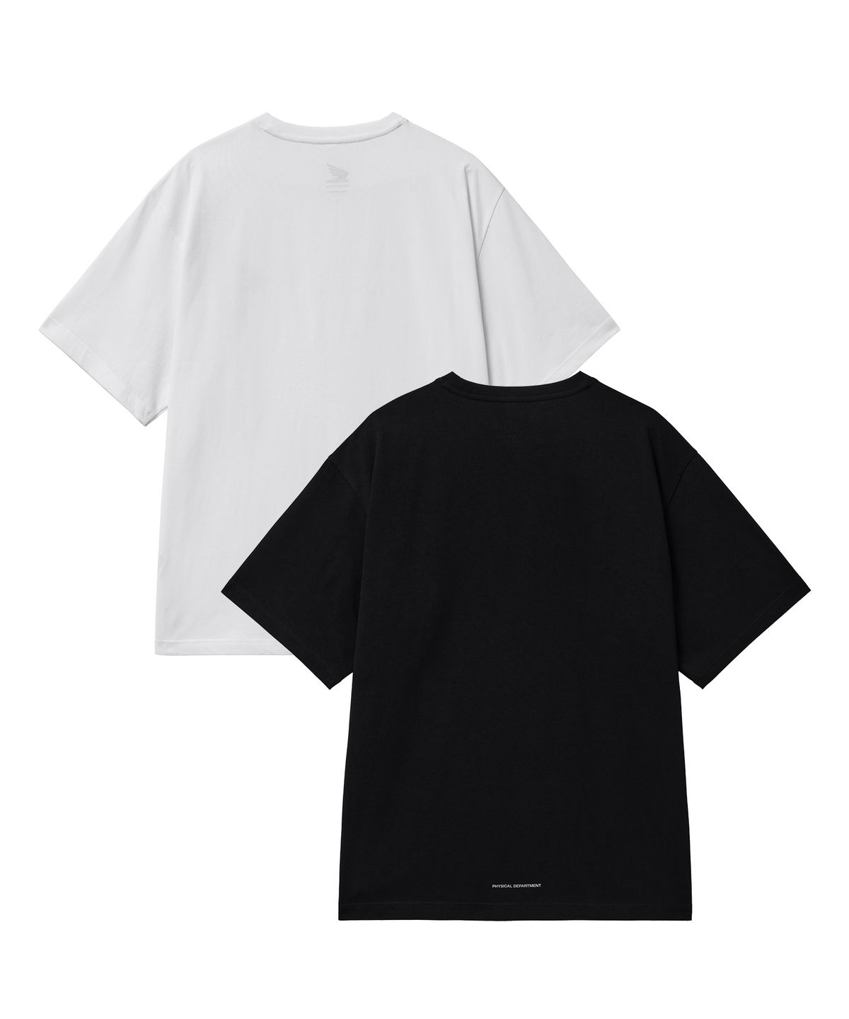핍스 모터사이클(PHYPS MOTORCYCLE) [2Pack] Speed Cool Short Sleeve White & Black