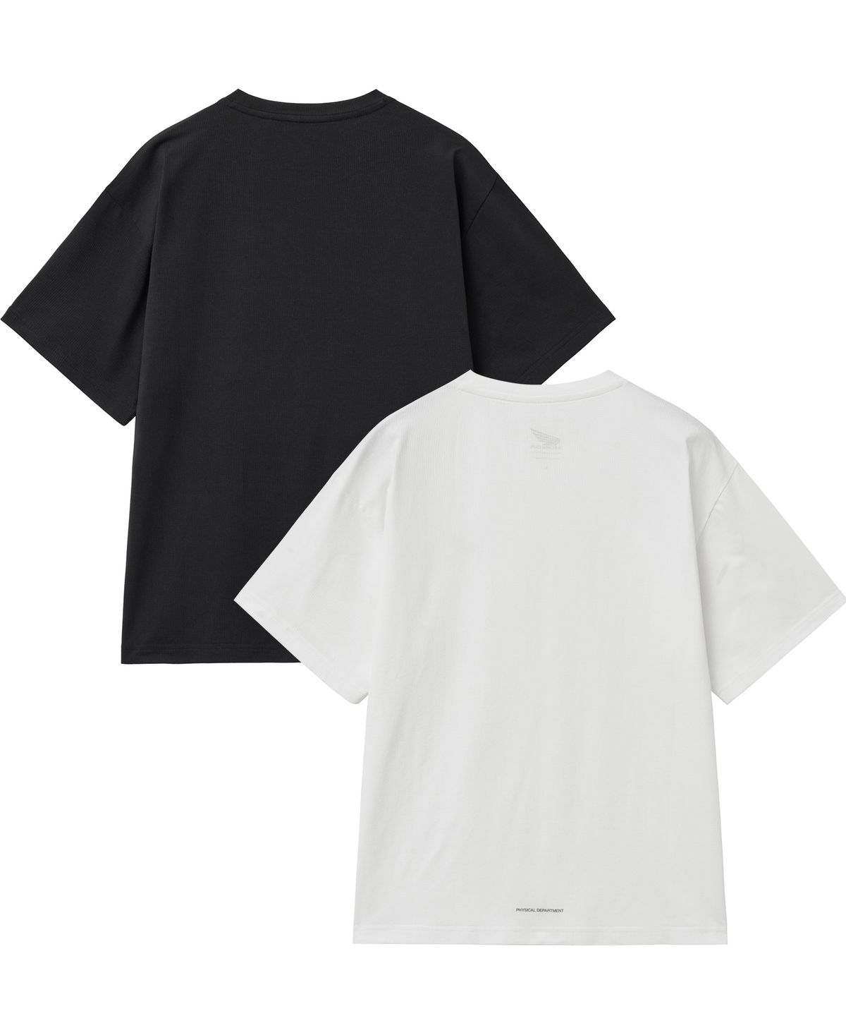 핍스 모터사이클(PHYPS MOTORCYCLE) [2Pack] Speed Cool Mesh Short Sleeve White & Black