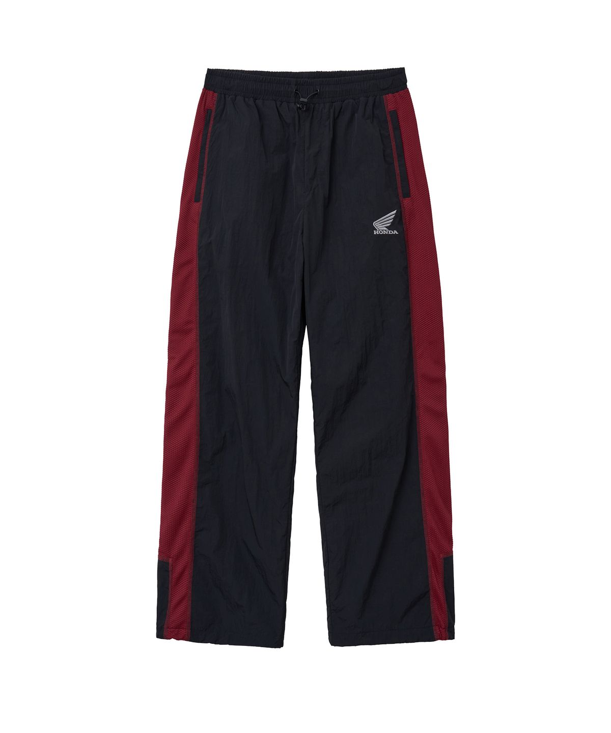 핍스 모터사이클(PHYPS MOTORCYCLE) Nylon Mesh Block Pants Black