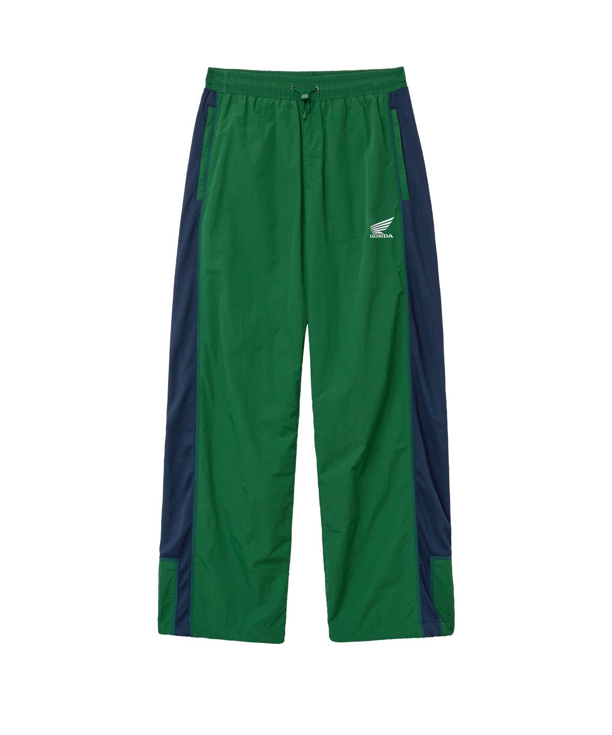 핍스 모터사이클(PHYPS MOTORCYCLE) Nylon Mesh Block Pants Green