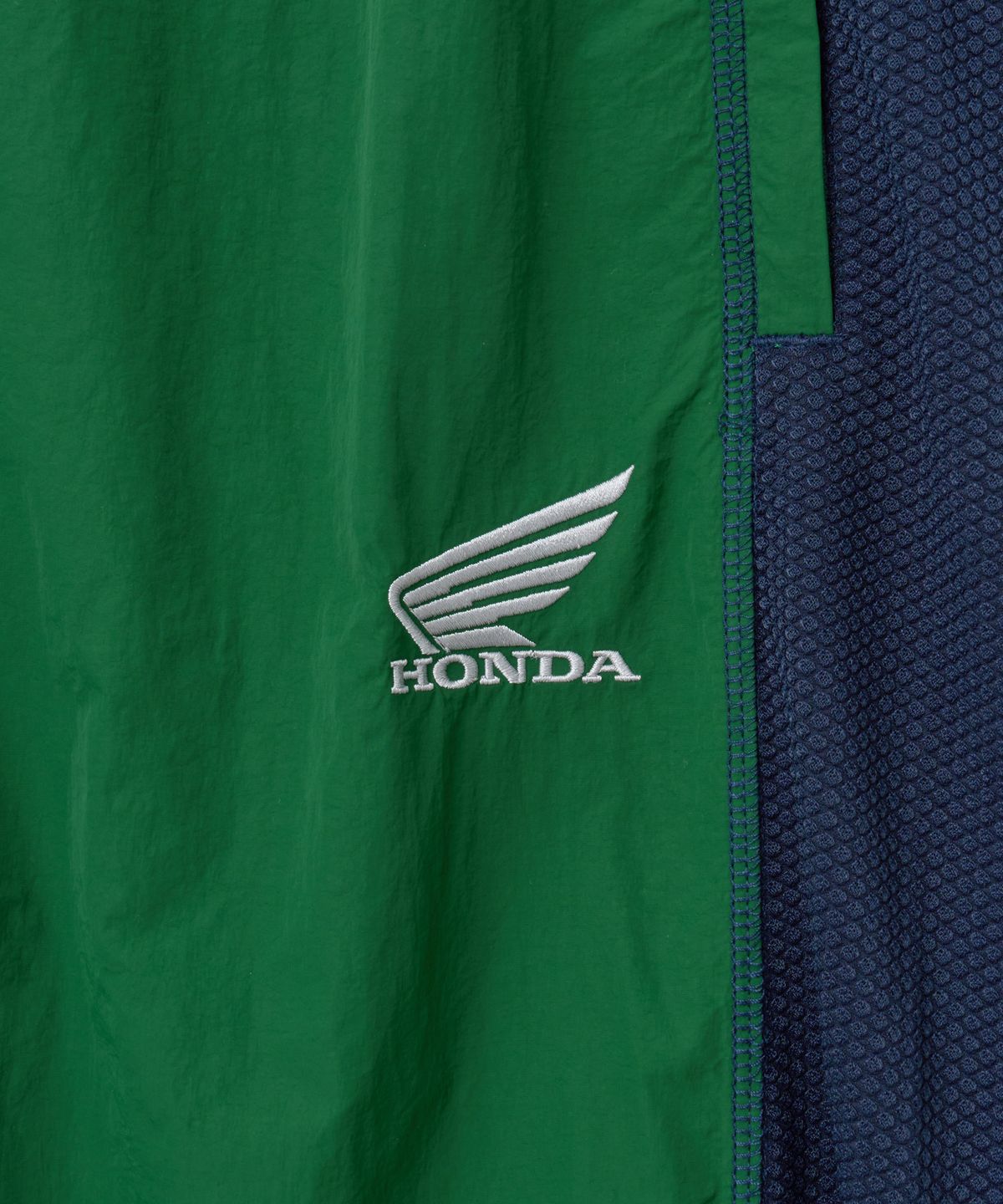 핍스 모터사이클(PHYPS MOTORCYCLE) Nylon Mesh Block Pants Green