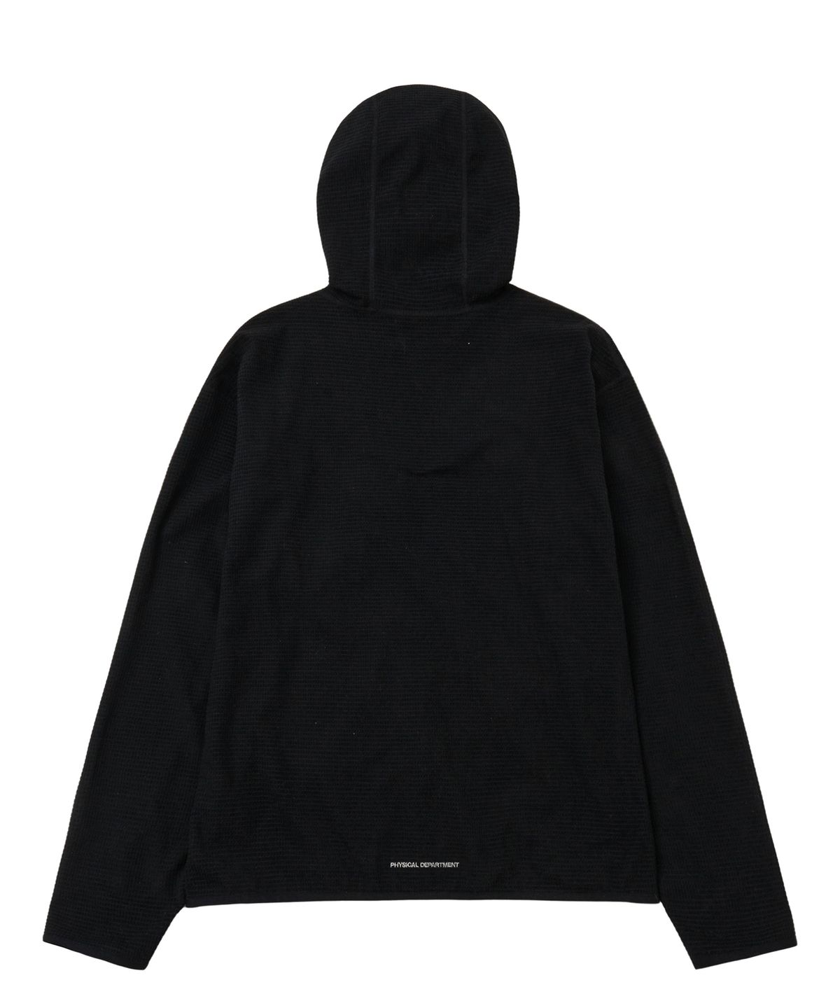 핍스 모터사이클(PHYPS MOTORCYCLE) H-Tech Grid Fleece Hoodie Zip-Up Black