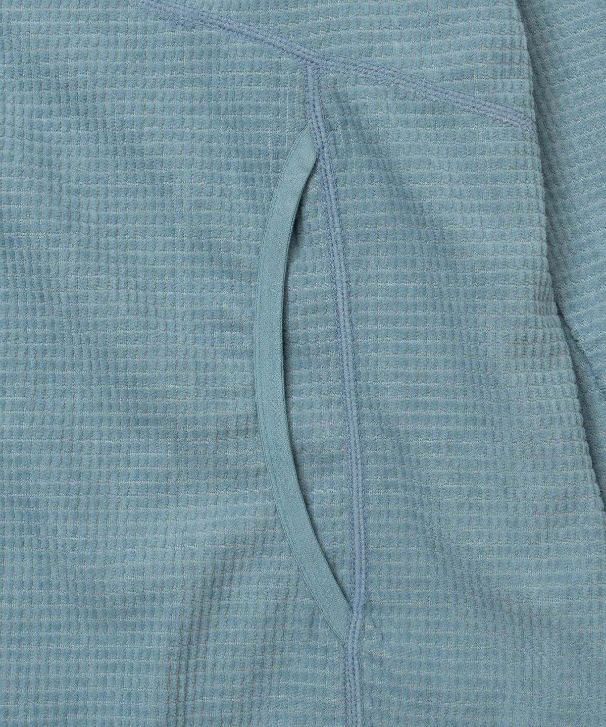 핍스 모터사이클(PHYPS MOTORCYCLE) H-Tech Grid Fleece Hoodie Zip-Up Vintage Blue
