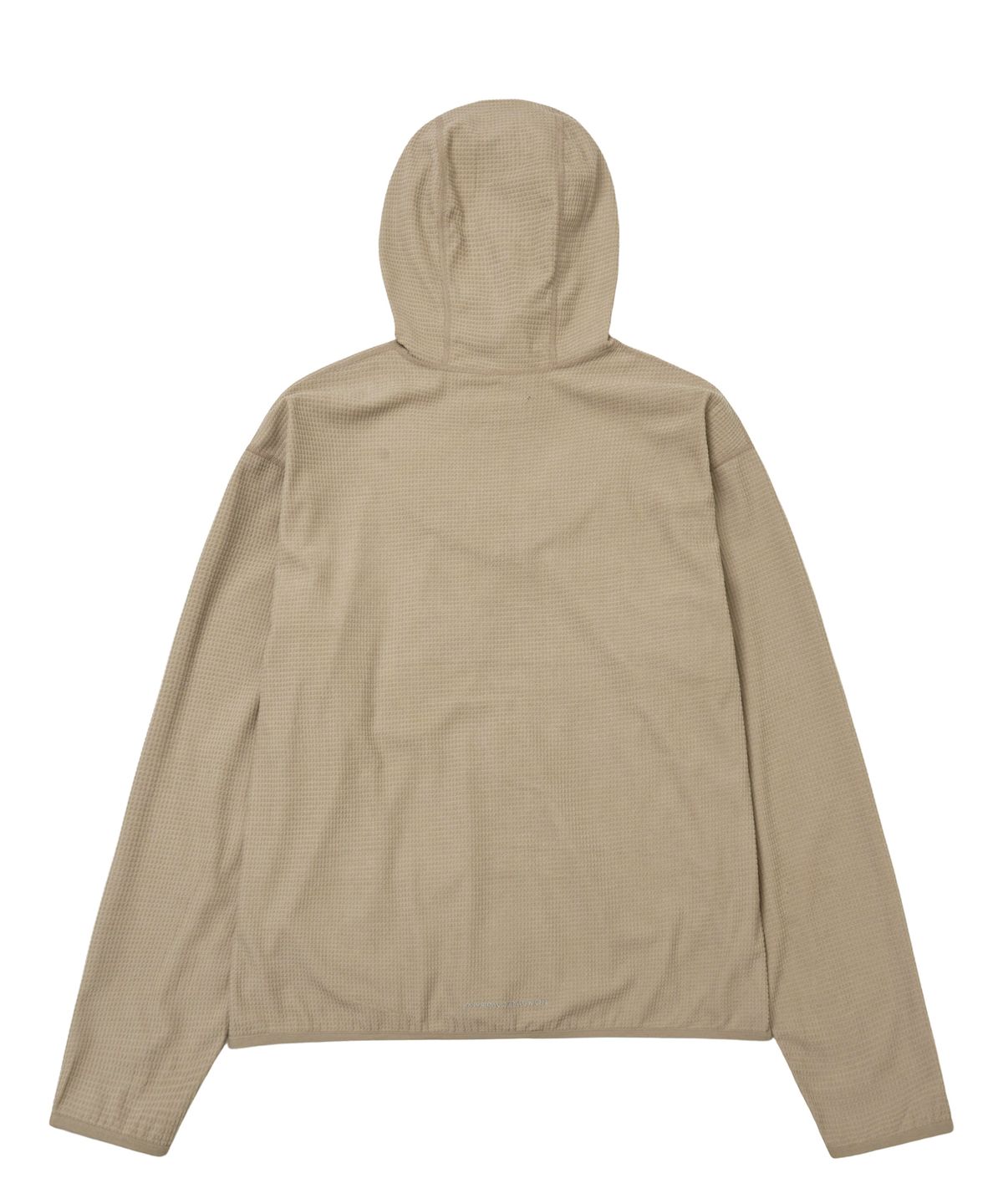 핍스 모터사이클(PHYPS MOTORCYCLE) H-Tech Grid Fleece Hoodie Zip-Up Beige