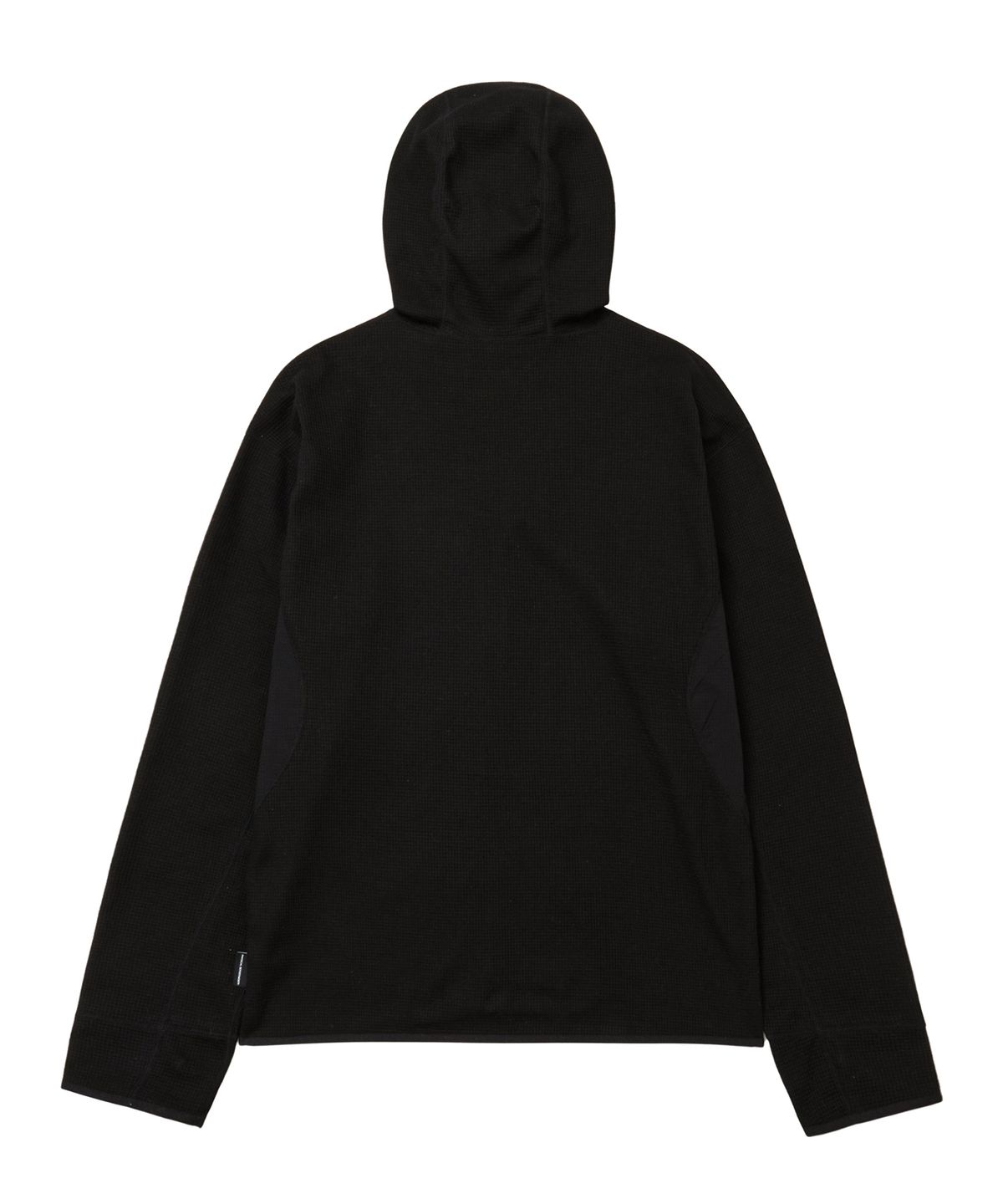 핍스 모터사이클(PHYPS MOTORCYCLE) H-Tech Light Weight Waffle Hoodie Zip-Up Black