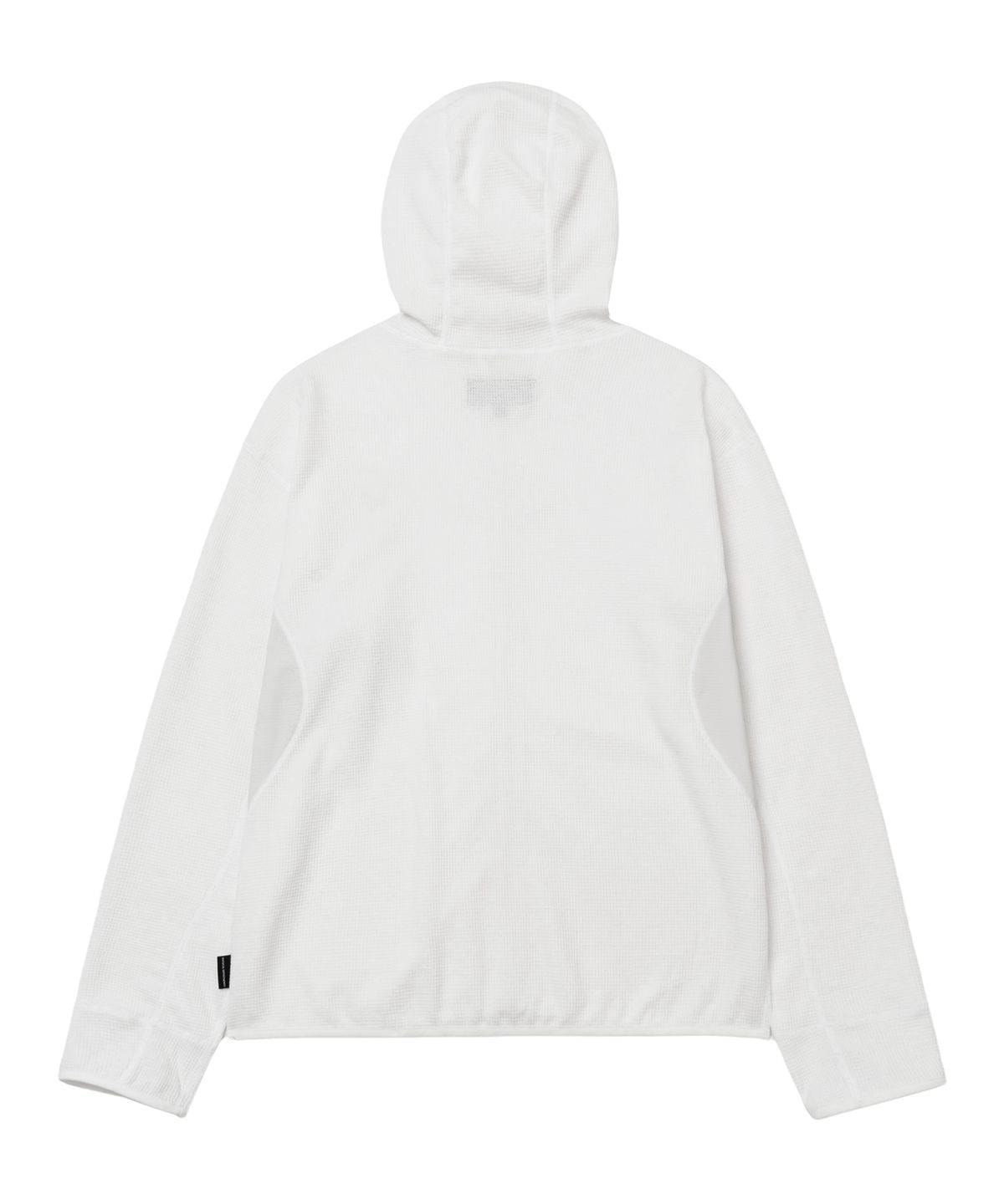 핍스 모터사이클(PHYPS MOTORCYCLE) H-Tech Light Weight Waffle Hoodie Zip-Up Light Gray