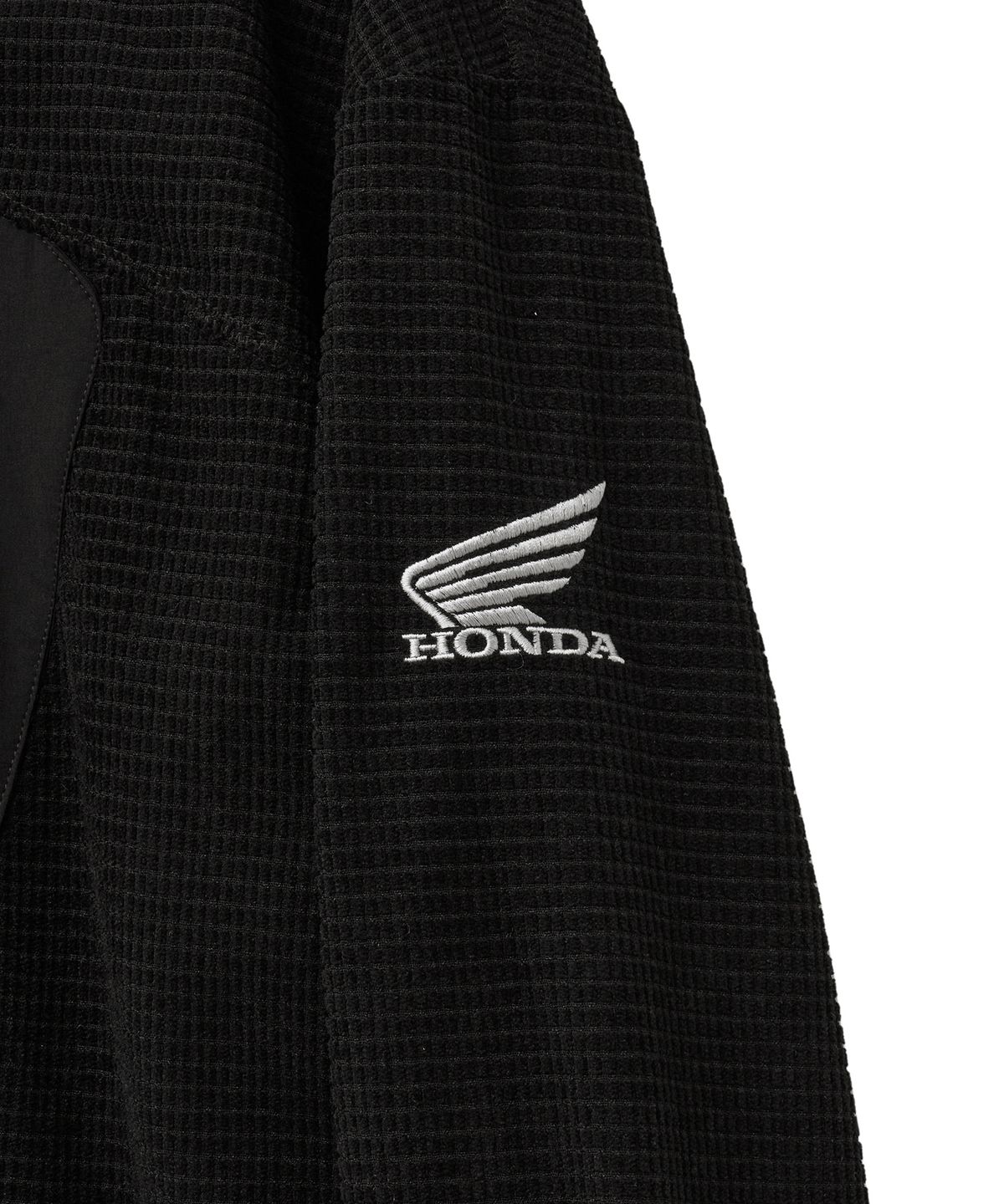 핍스 모터사이클(PHYPS MOTORCYCLE) H-Tech Grid Fleece Jacket Black