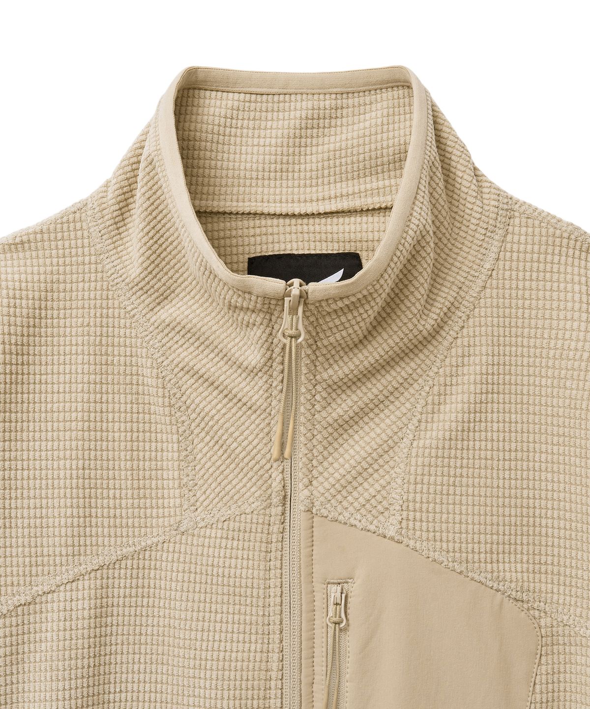 핍스 모터사이클(PHYPS MOTORCYCLE) H-Tech Grid Fleece Jacket Beige