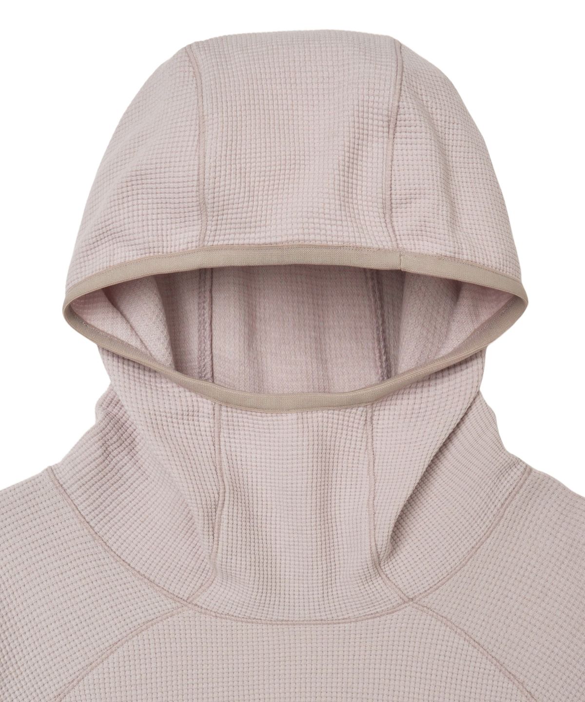 핍스 모터사이클(PHYPS MOTORCYCLE) H-Tech Waffle Back Pocket Hooded Long Sleeve Beige
