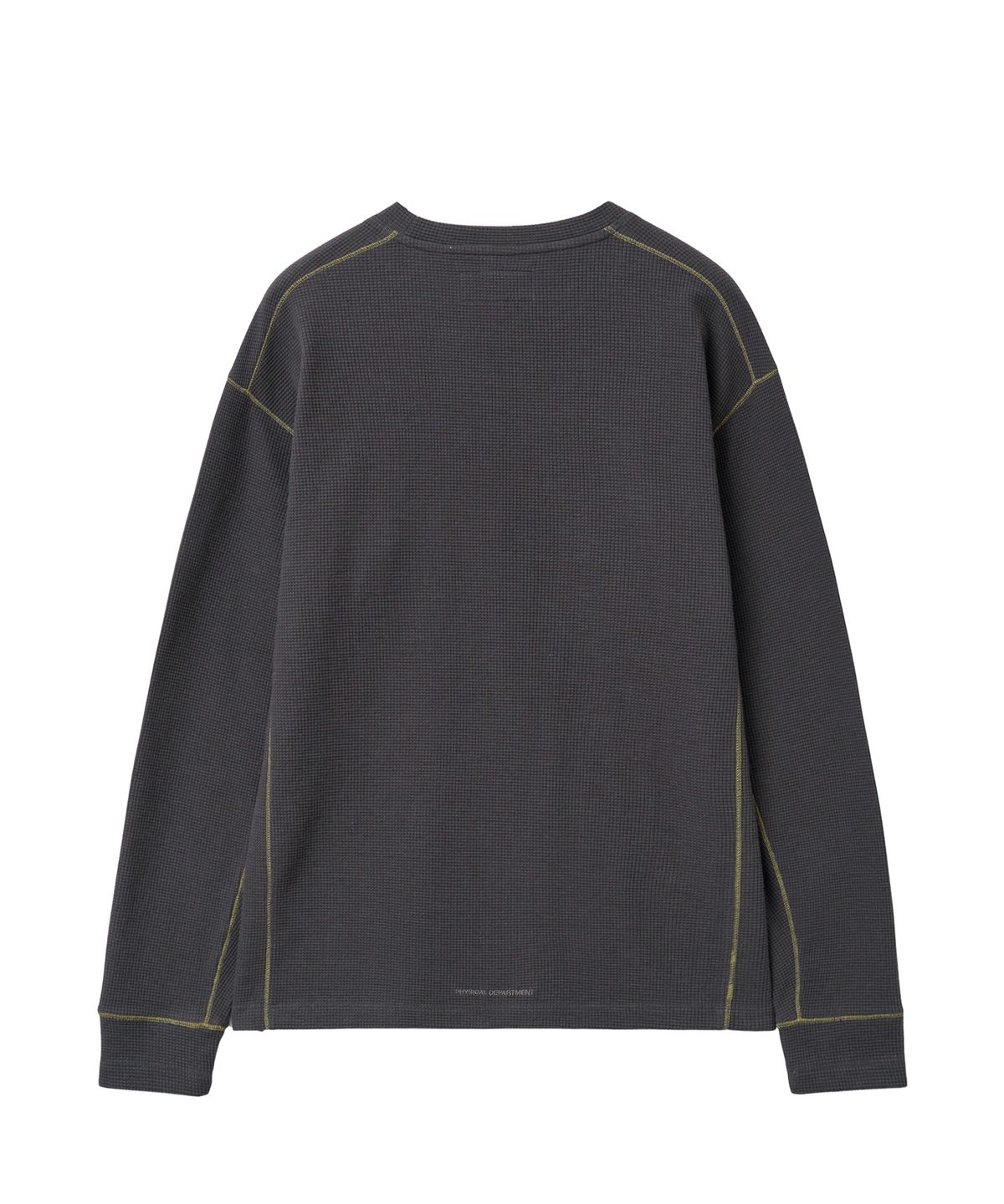 핍스 모터사이클(PHYPS MOTORCYCLE) H-Tech Waffle Long Sleeve Charcoal
