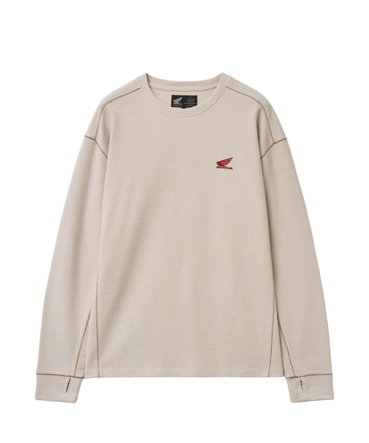 핍스 모터사이클(PHYPS MOTORCYCLE) H-Tech Waffle Long Sleeve Beige