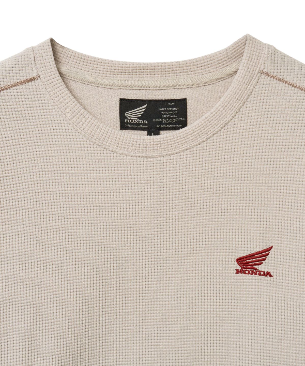 핍스 모터사이클(PHYPS MOTORCYCLE) H-Tech Waffle Long Sleeve Beige