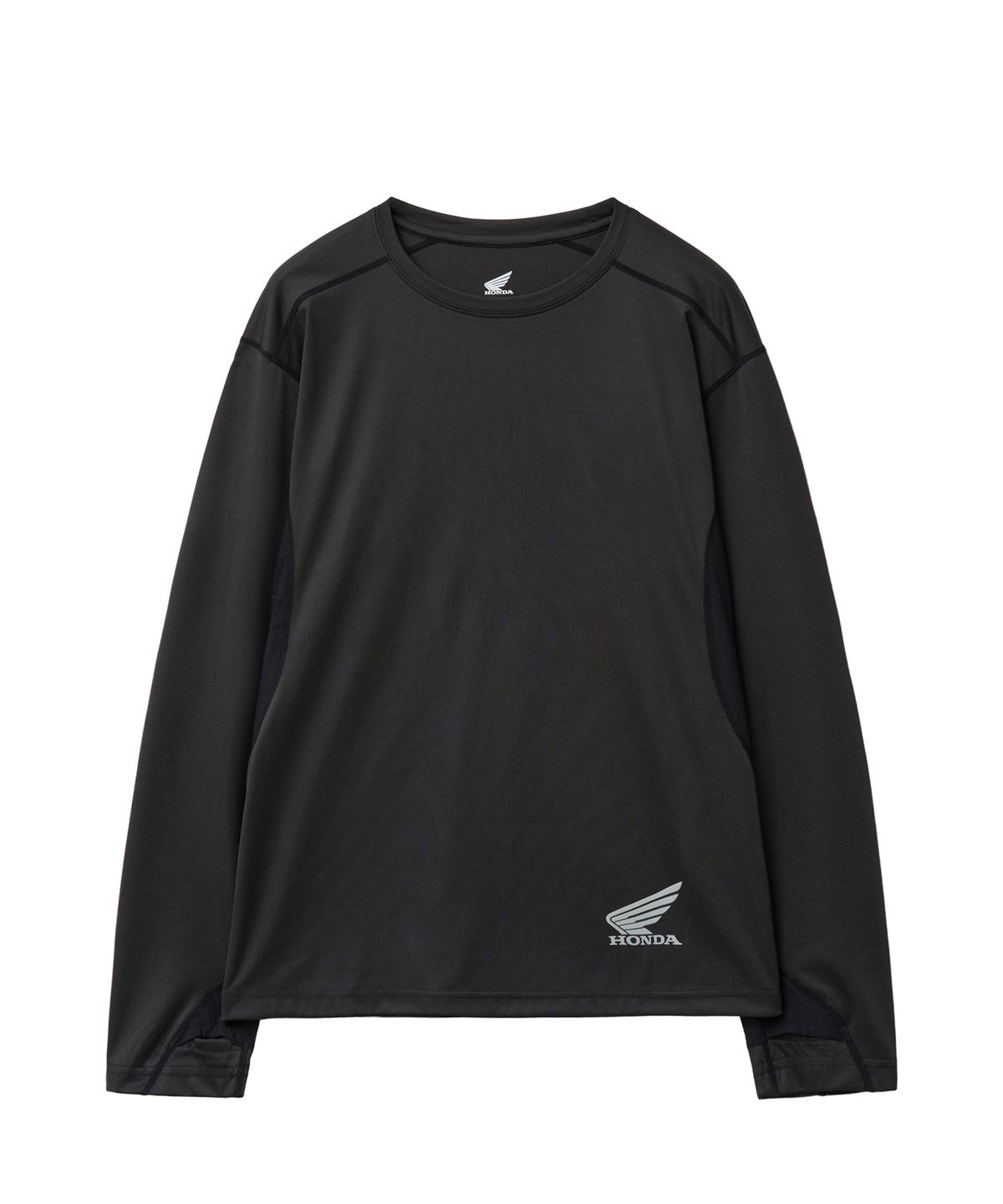 핍스 모터사이클(PHYPS MOTORCYCLE) H-Tech Mesh Ventilation Finger Hole Jersey Black