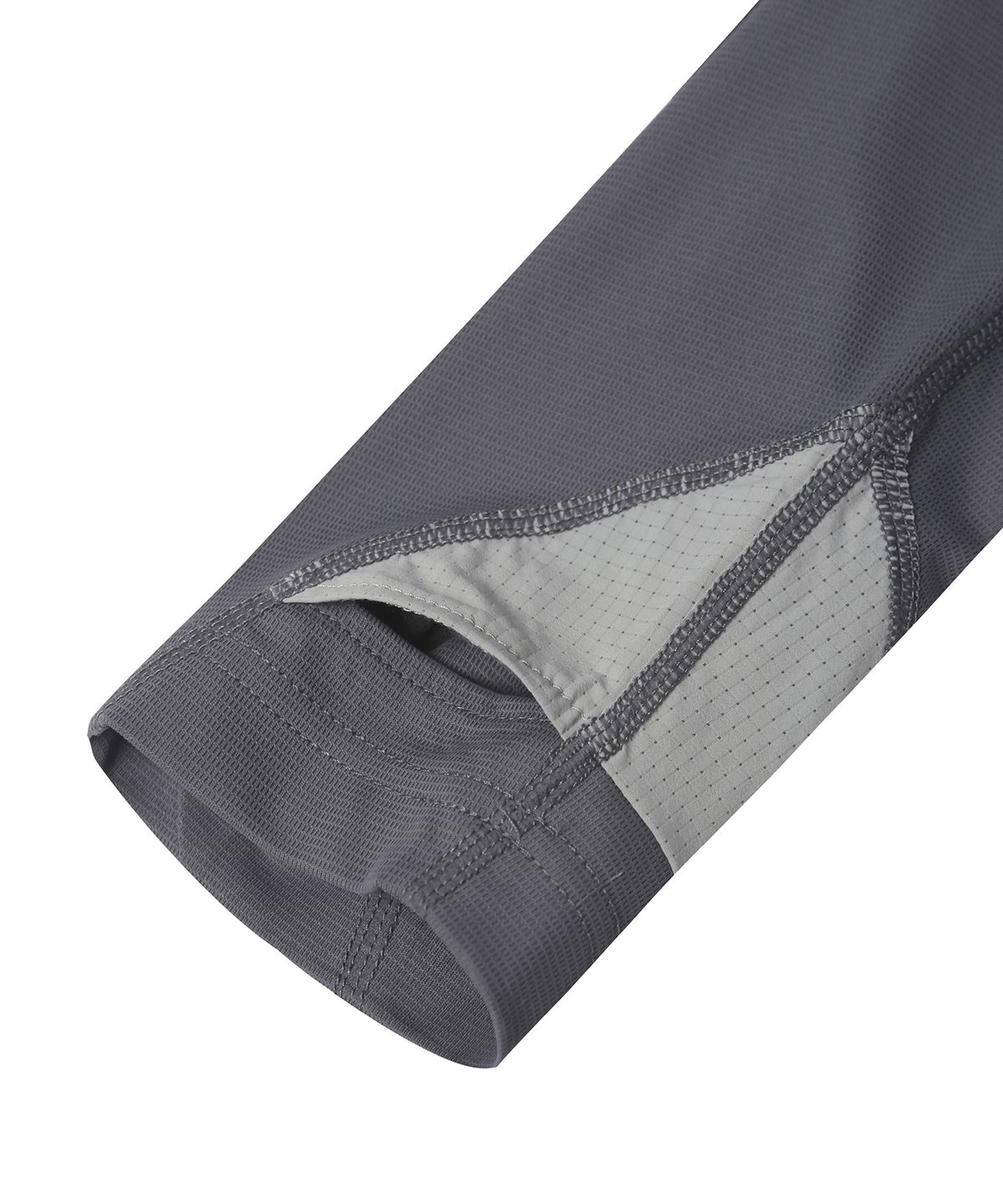 핍스 모터사이클(PHYPS MOTORCYCLE) H-Tech Mesh Ventilation Finger Hole Jersey Charcoal