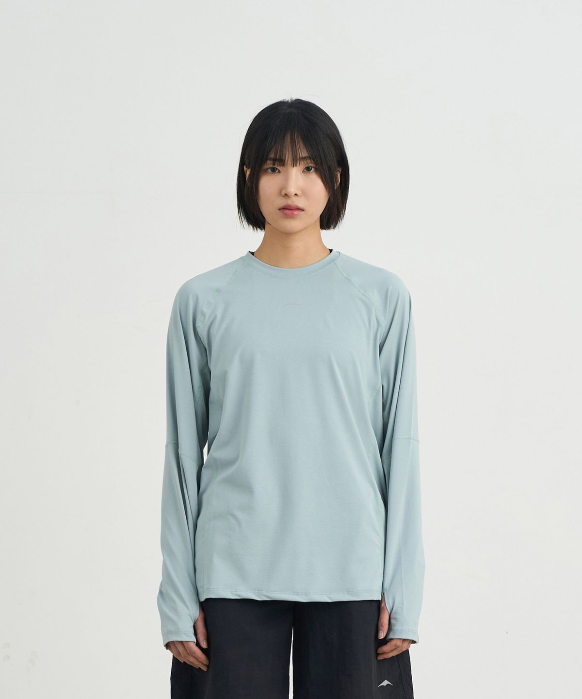 고요웨어(GOYOWEAR) 26SS 디비전 아스킨 롱 슬리브 (라이트 틸)