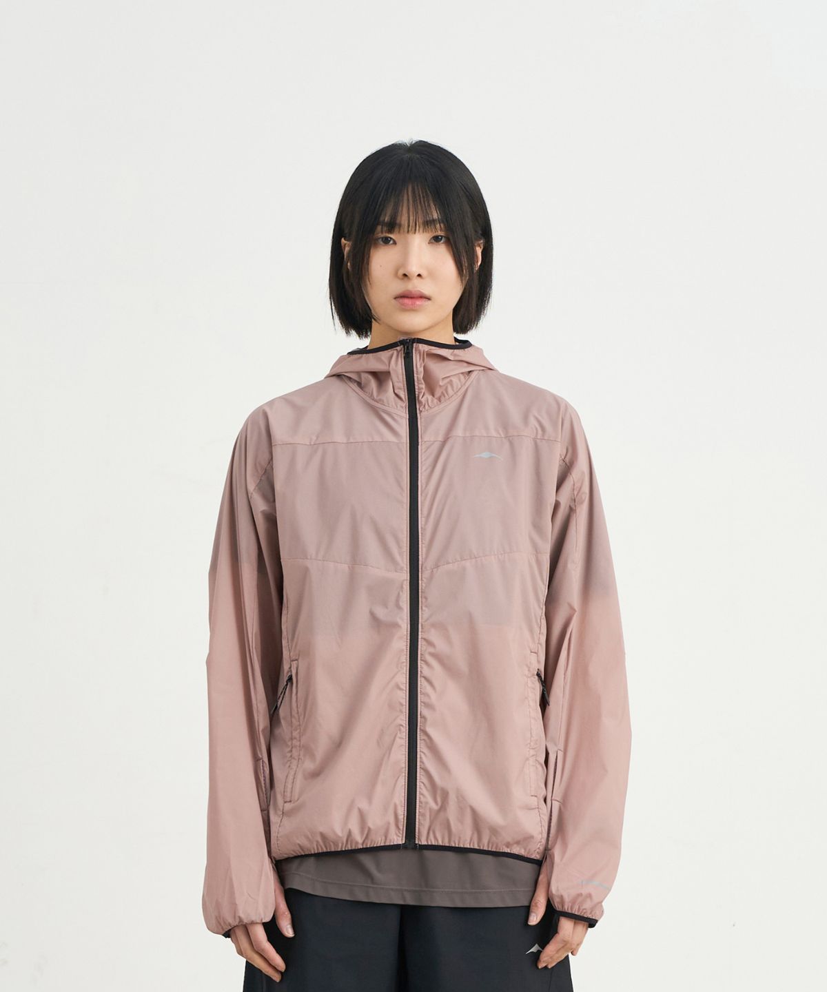 고요웨어(GOYOWEAR) 라이트 러닝 자켓 2.0 (스톤 핑크)