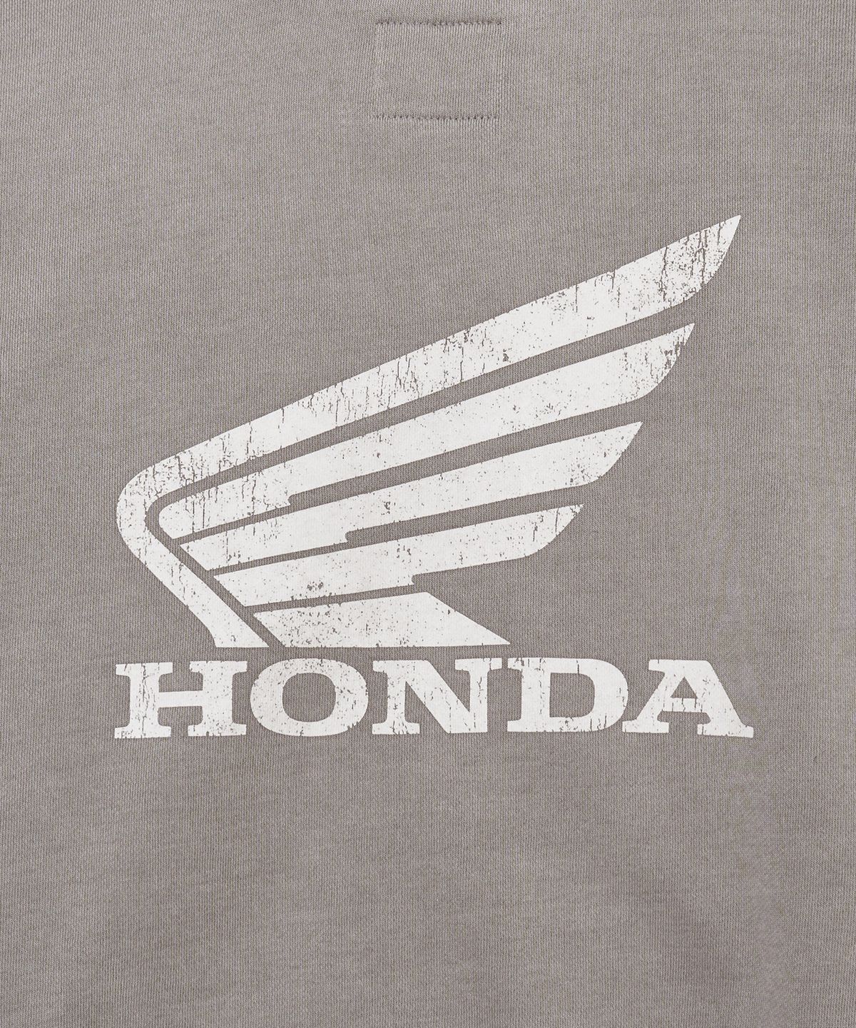 핍스 모터사이클(PHYPS MOTORCYCLE) Pigment Scratch Logo Hoodie Zip-Up Gray