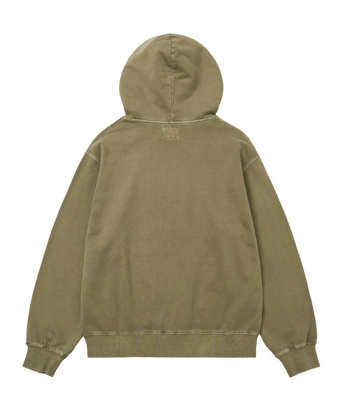 핍스 모터사이클(PHYPS MOTORCYCLE) Pigment Racing Bear Hoodie Khaki