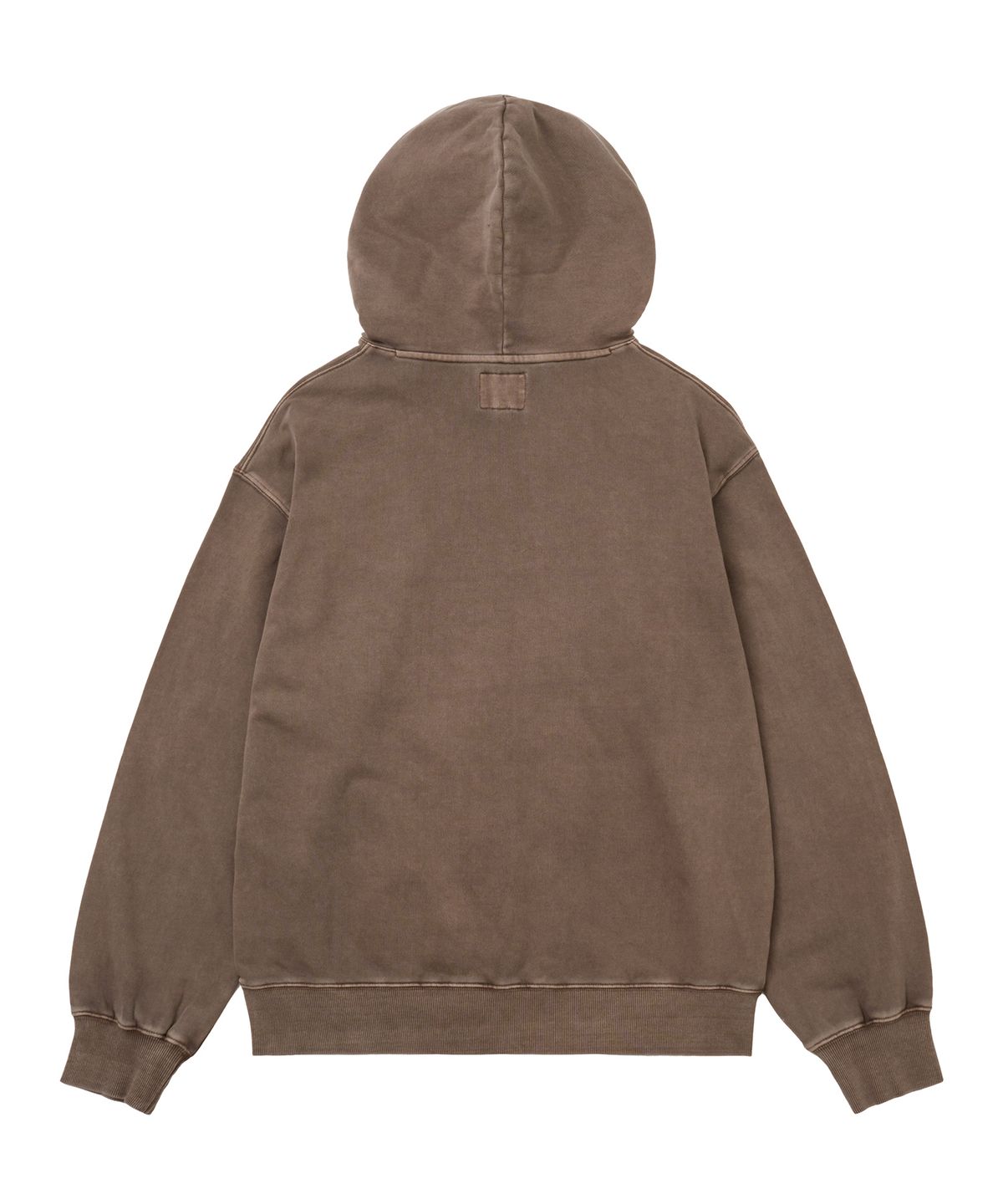 핍스 모터사이클(PHYPS MOTORCYCLE) Pigment Dax Bear Hoodie Brown