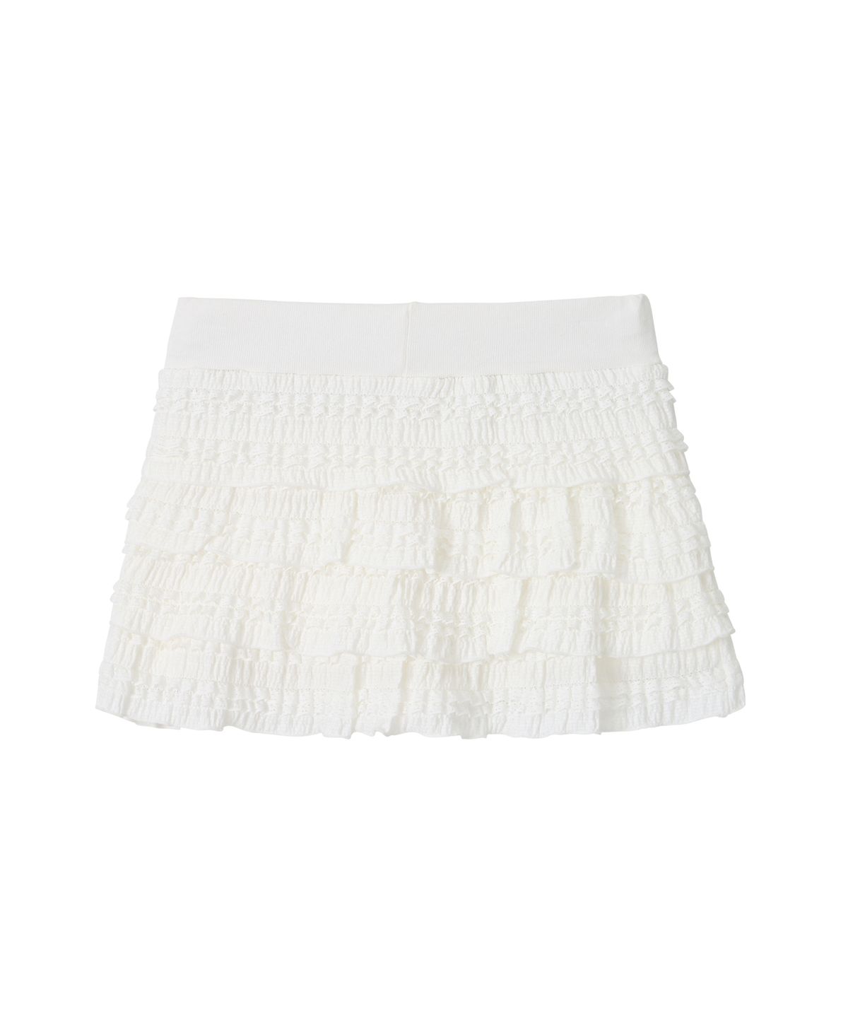 판도라핏(PANDORAFIT) Bloom Tiered Skirt (white)