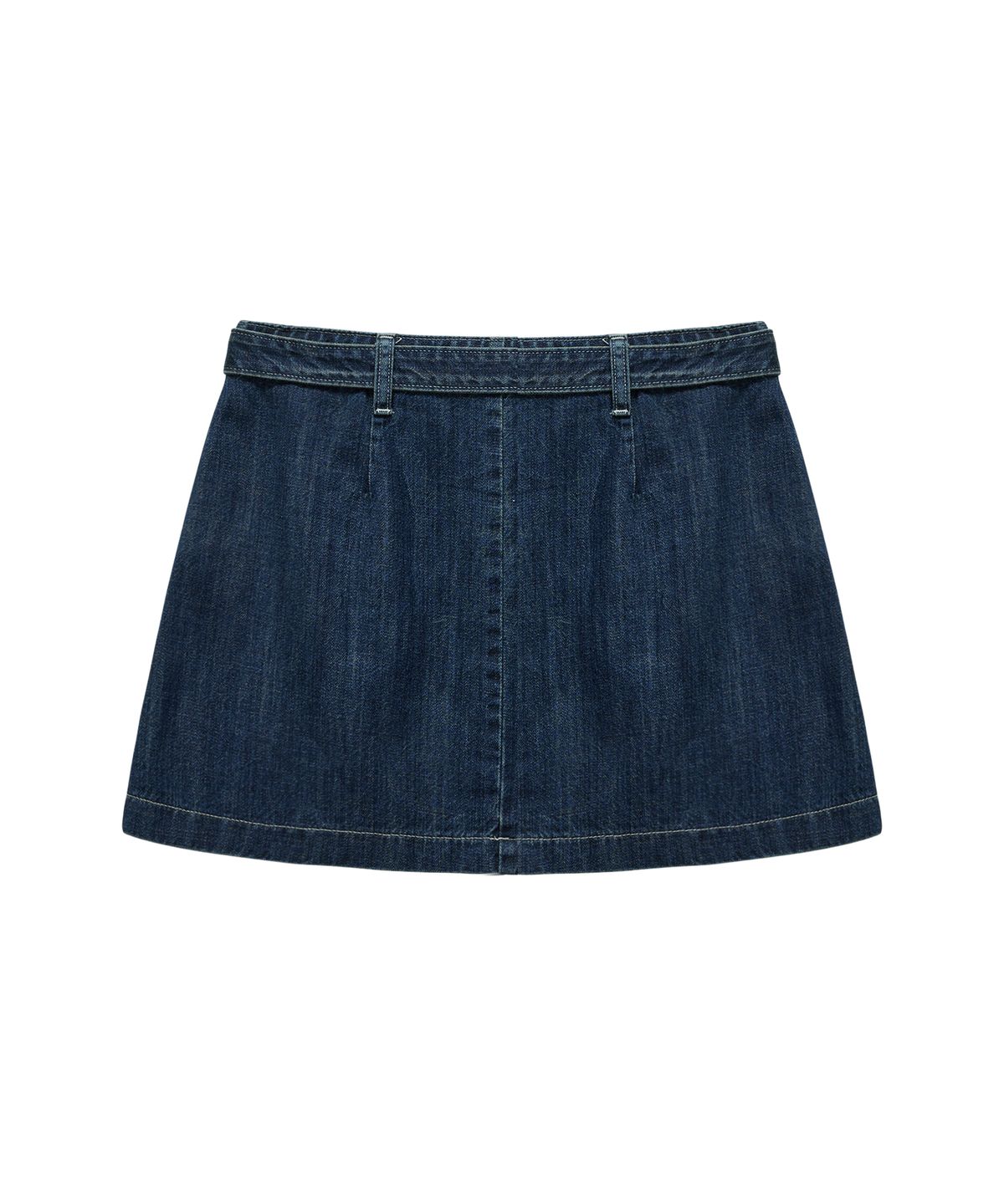 판도라핏(PANDORAFIT) Iris Ring Denim Skirt (deep blue)