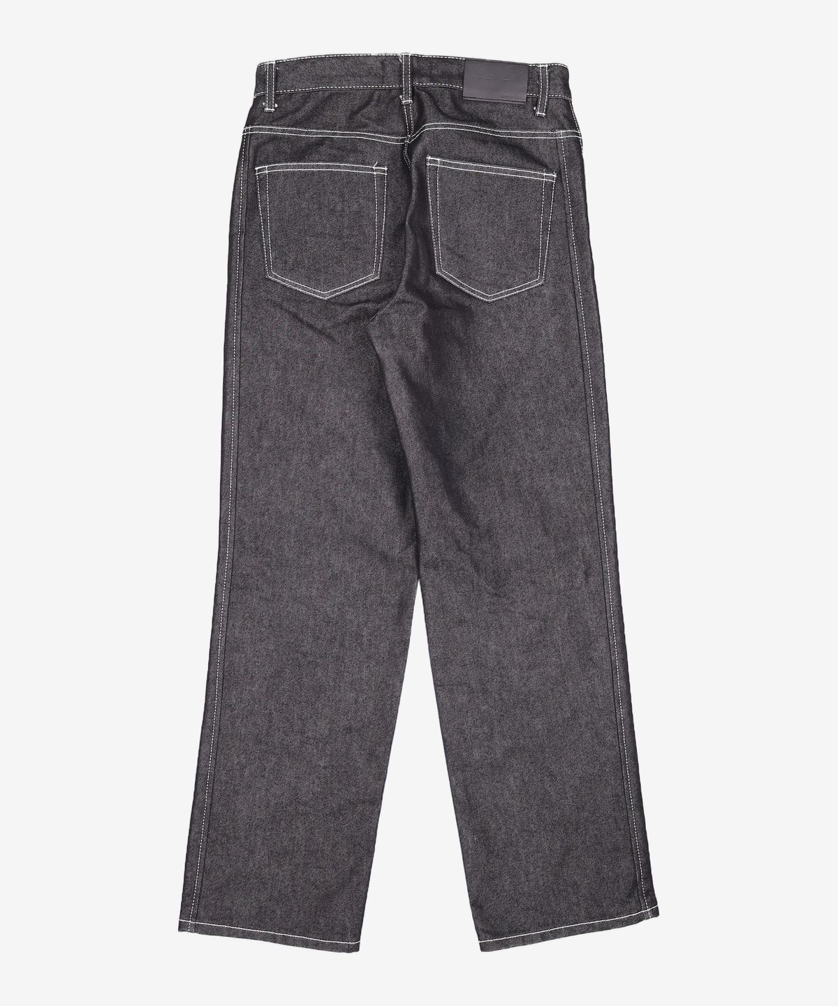 가먼트레이블(GARMENT LABLE) Stitch Straight Jeans - Black 95