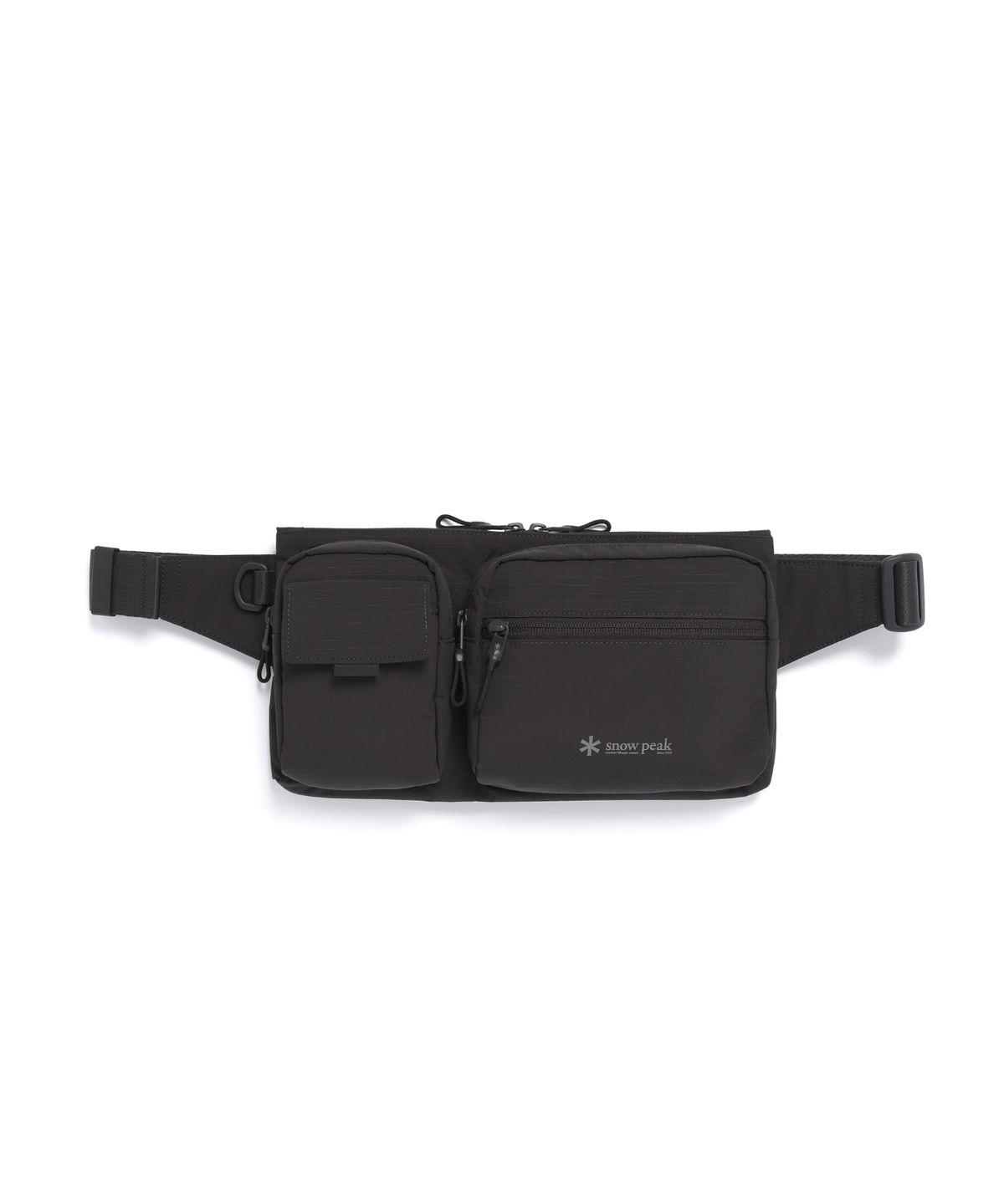 스노우피크 어패럴(SNOWPEAK APPAREL) 듀얼테크 힙색 2L (S26ZUFBG32) Dark Charcoal