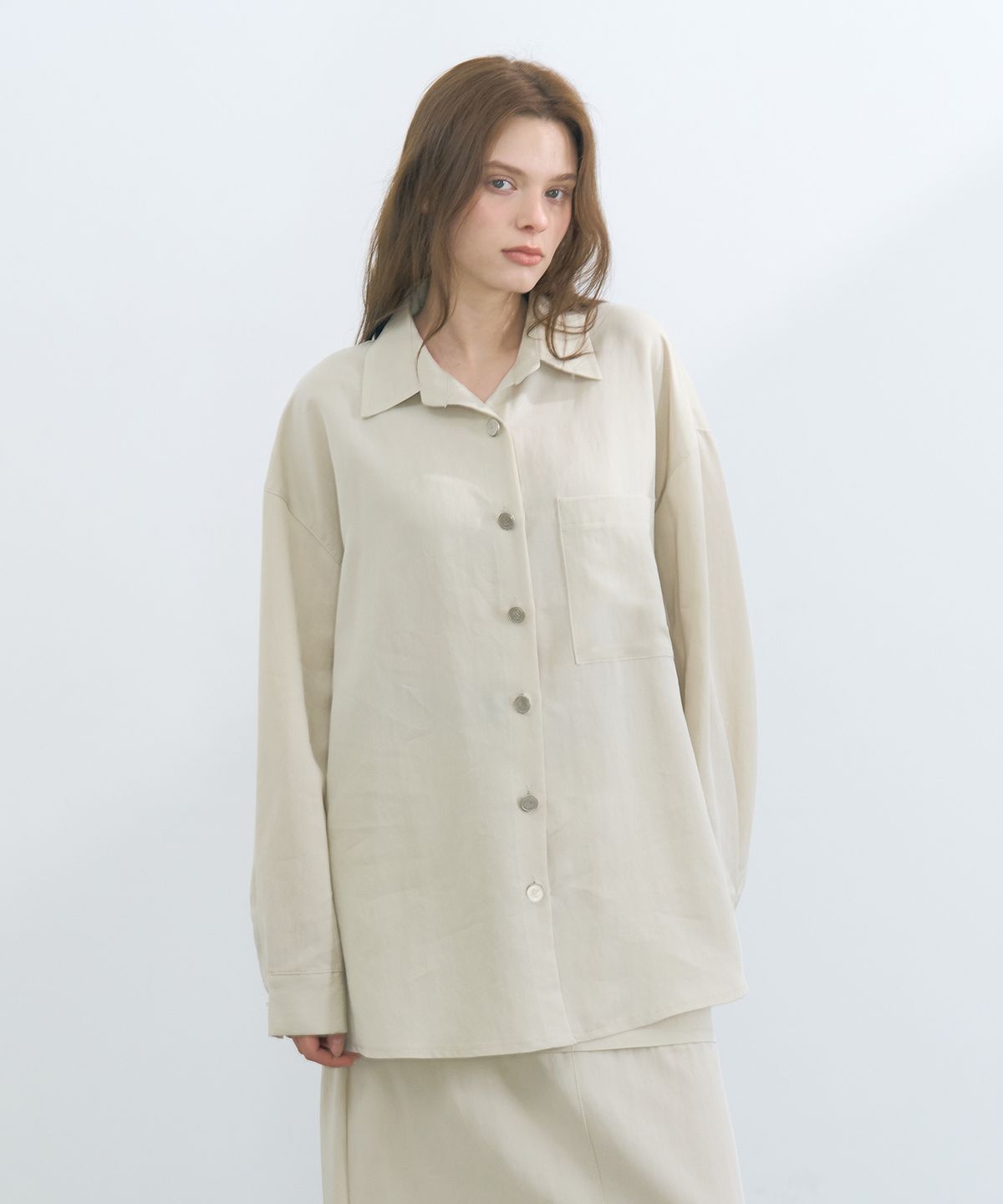 판도라핏(PANDORAFIT) Utility Overshirt (beige)
