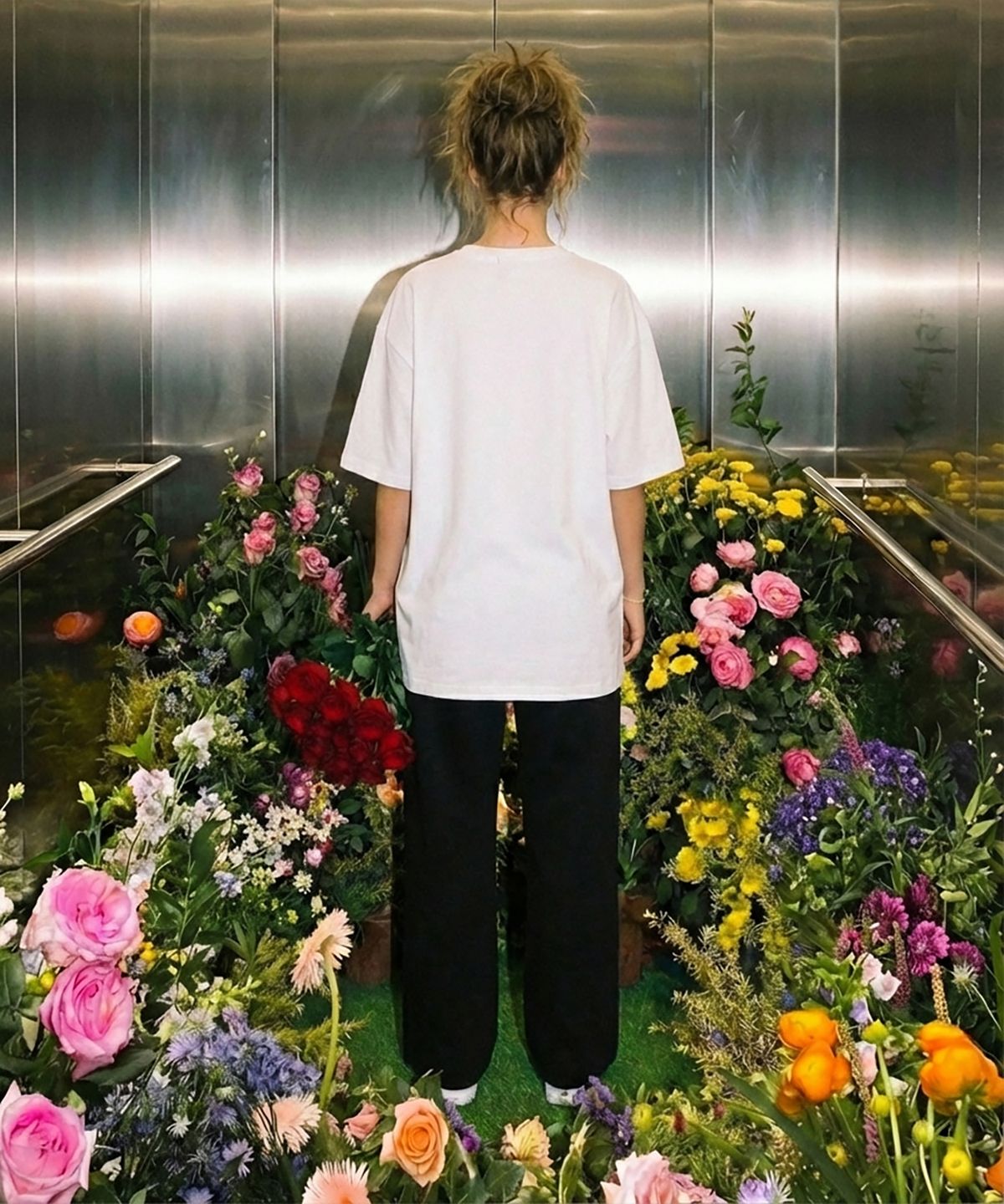 블로우(BLOW) [raw,refined] BLOW X DOSAN atelier floral edit T