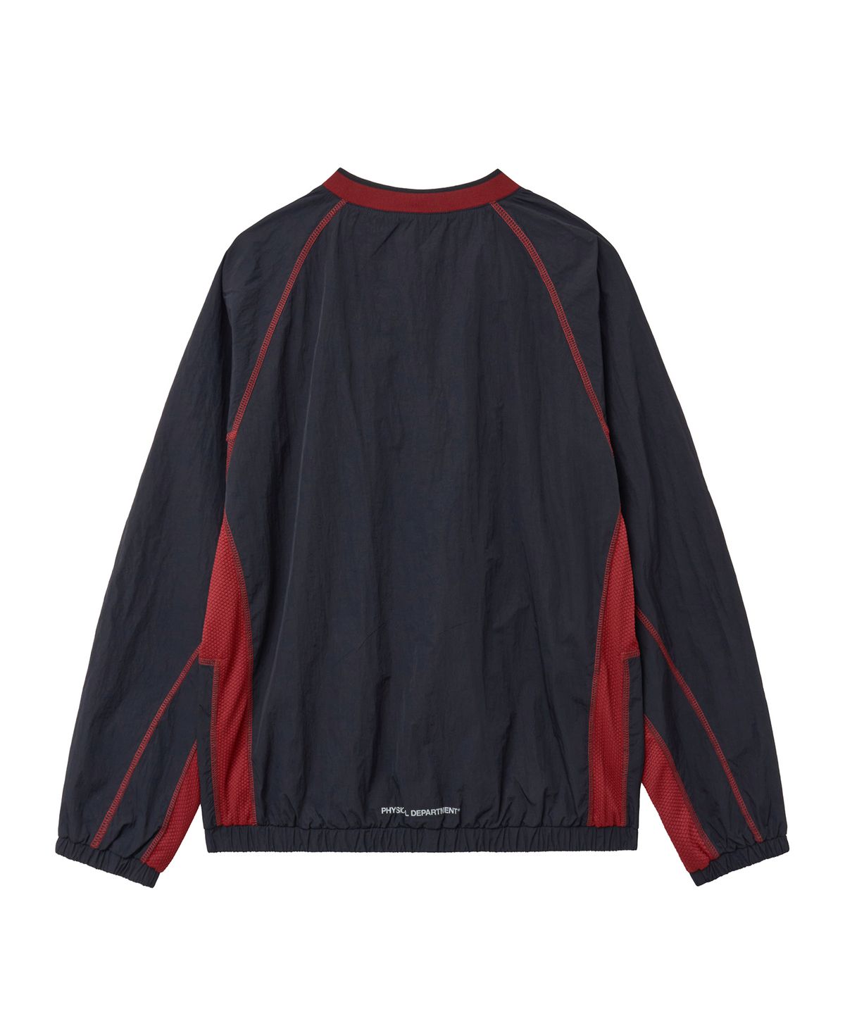 핍스 모터사이클(PHYPS MOTORCYCLE) Nylon Mesh Block Long Sleeve Black
