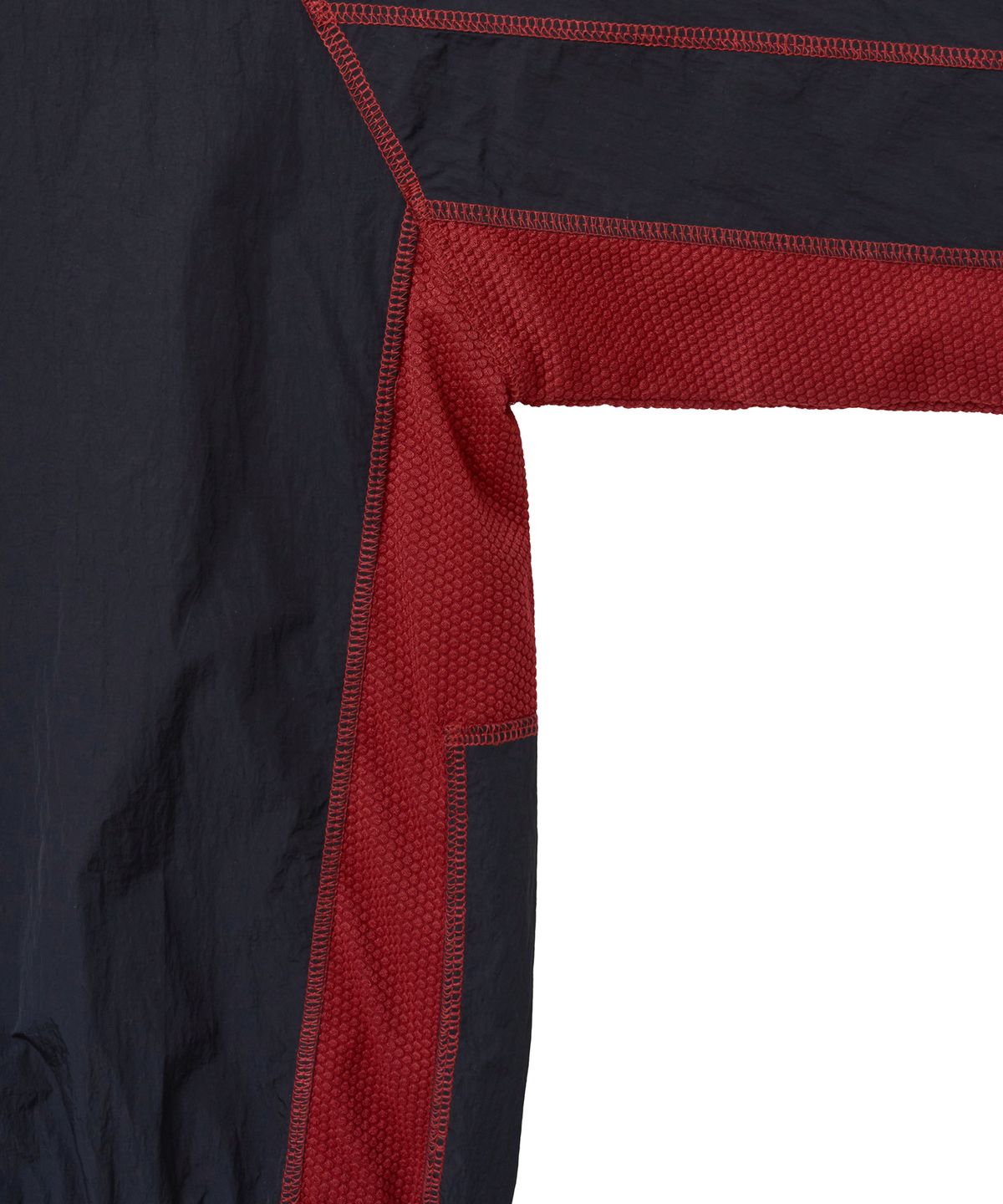 핍스 모터사이클(PHYPS MOTORCYCLE) Nylon Mesh Block Long Sleeve Black