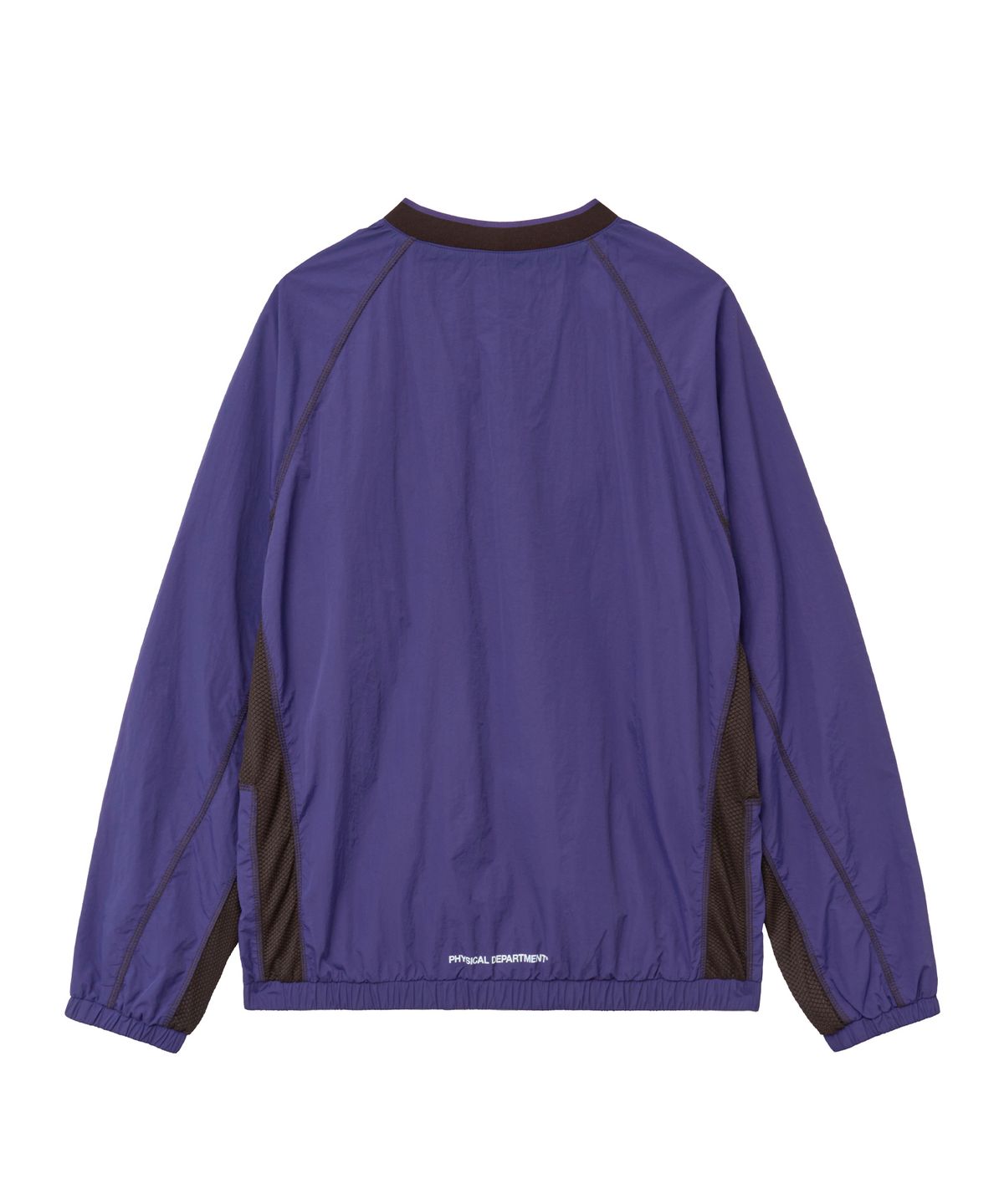 핍스 모터사이클(PHYPS MOTORCYCLE) Nylon Mesh Block Long Sleeve Purple