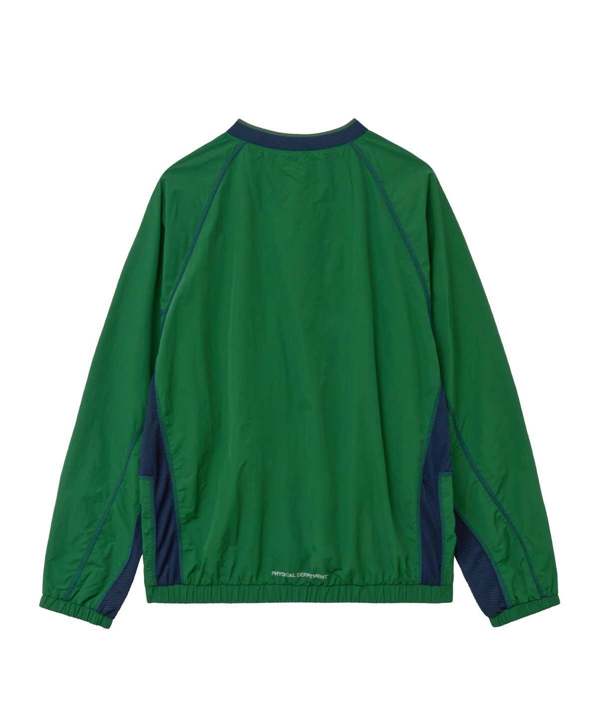 핍스 모터사이클(PHYPS MOTORCYCLE) Nylon Mesh Block Long Sleeve Green