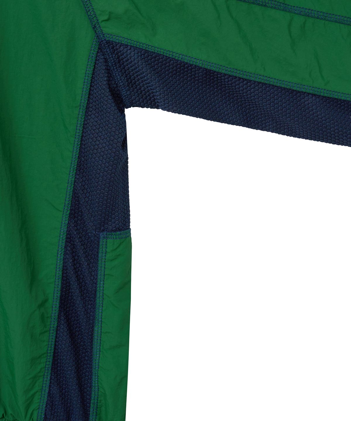 핍스 모터사이클(PHYPS MOTORCYCLE) Nylon Mesh Block Long Sleeve Green