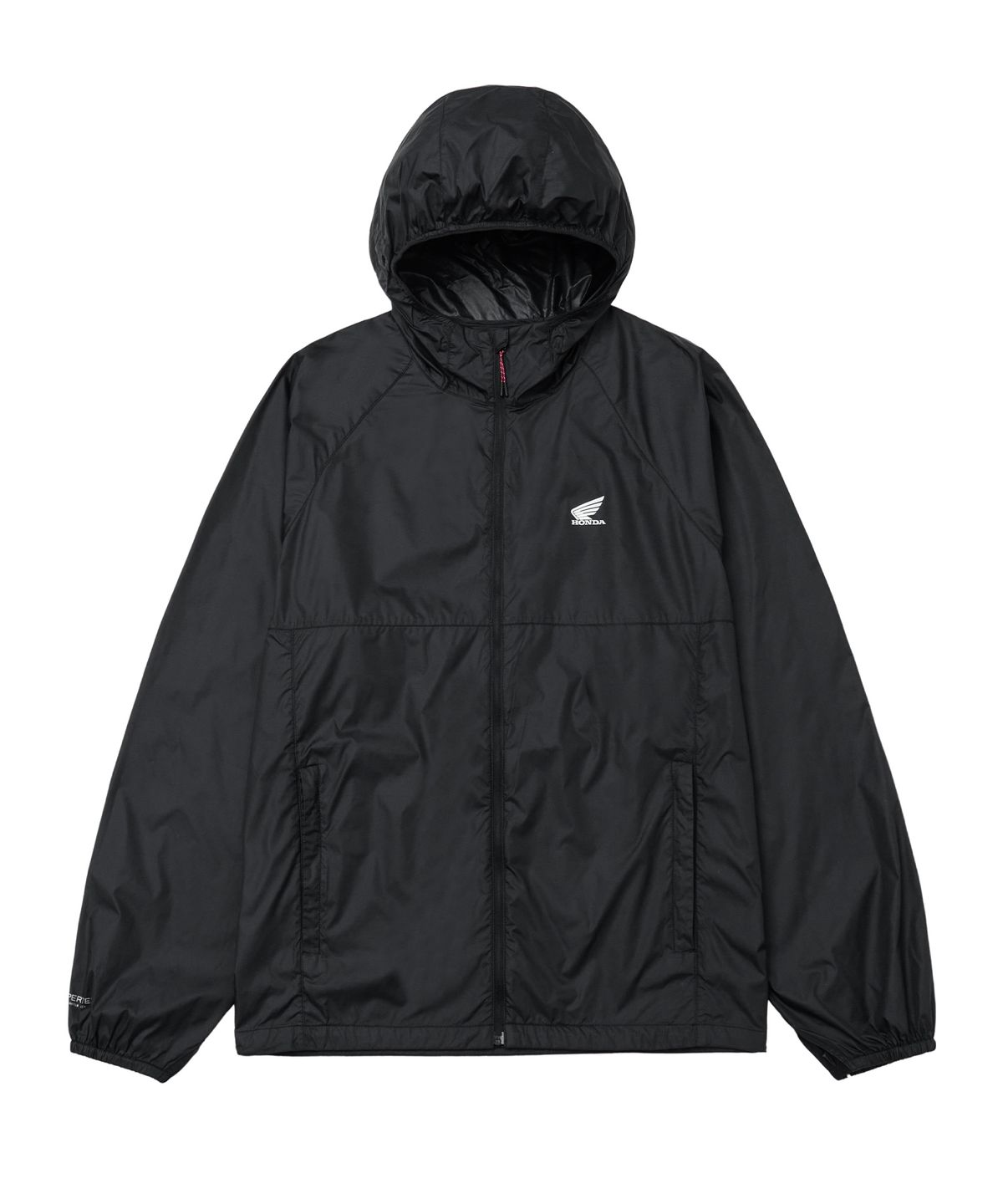 핍스 모터사이클(PHYPS MOTORCYCLE) H-Tech Pertex Packable Windbreaker Black