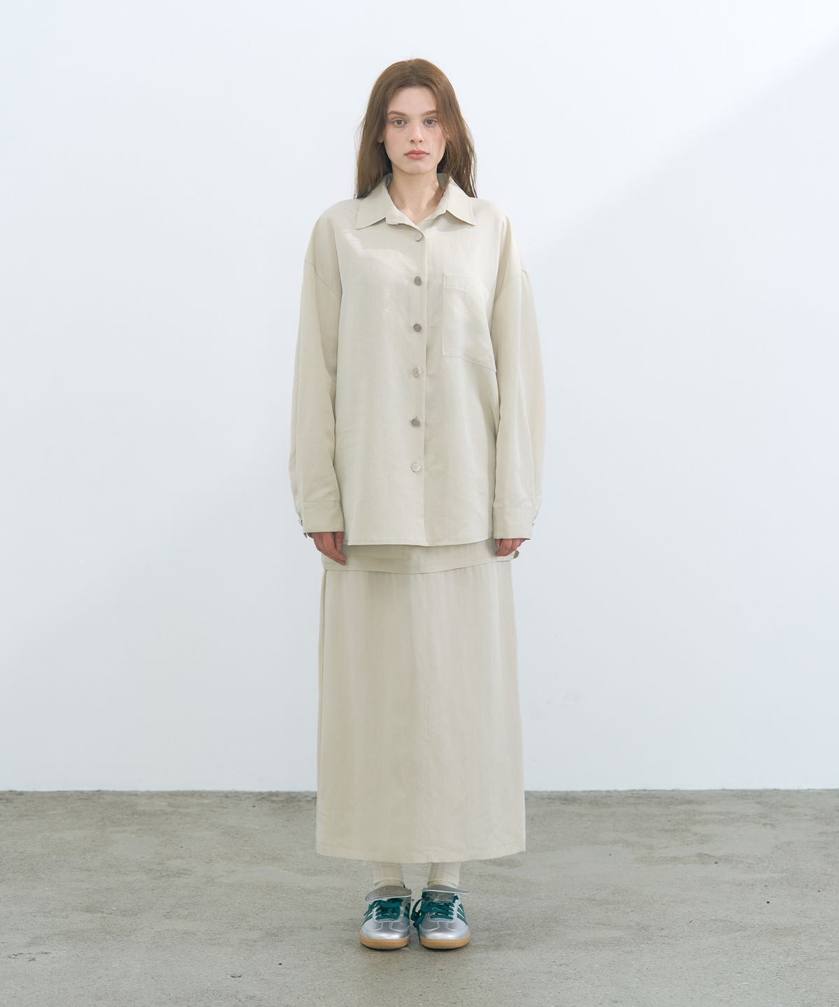 판도라핏(PANDORAFIT) Utility Skirt (beige)