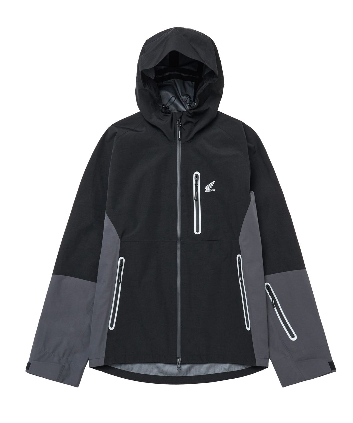 핍스 모터사이클(PHYPS MOTORCYCLE) H-Tech 3Layer Hyper Waterproof Jacket Black