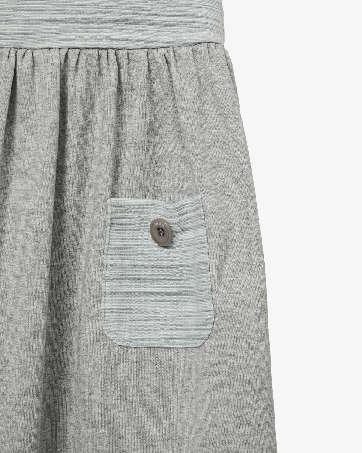 에이이에이이(AEAE) LAYERED TOP DRESS [GREY]
