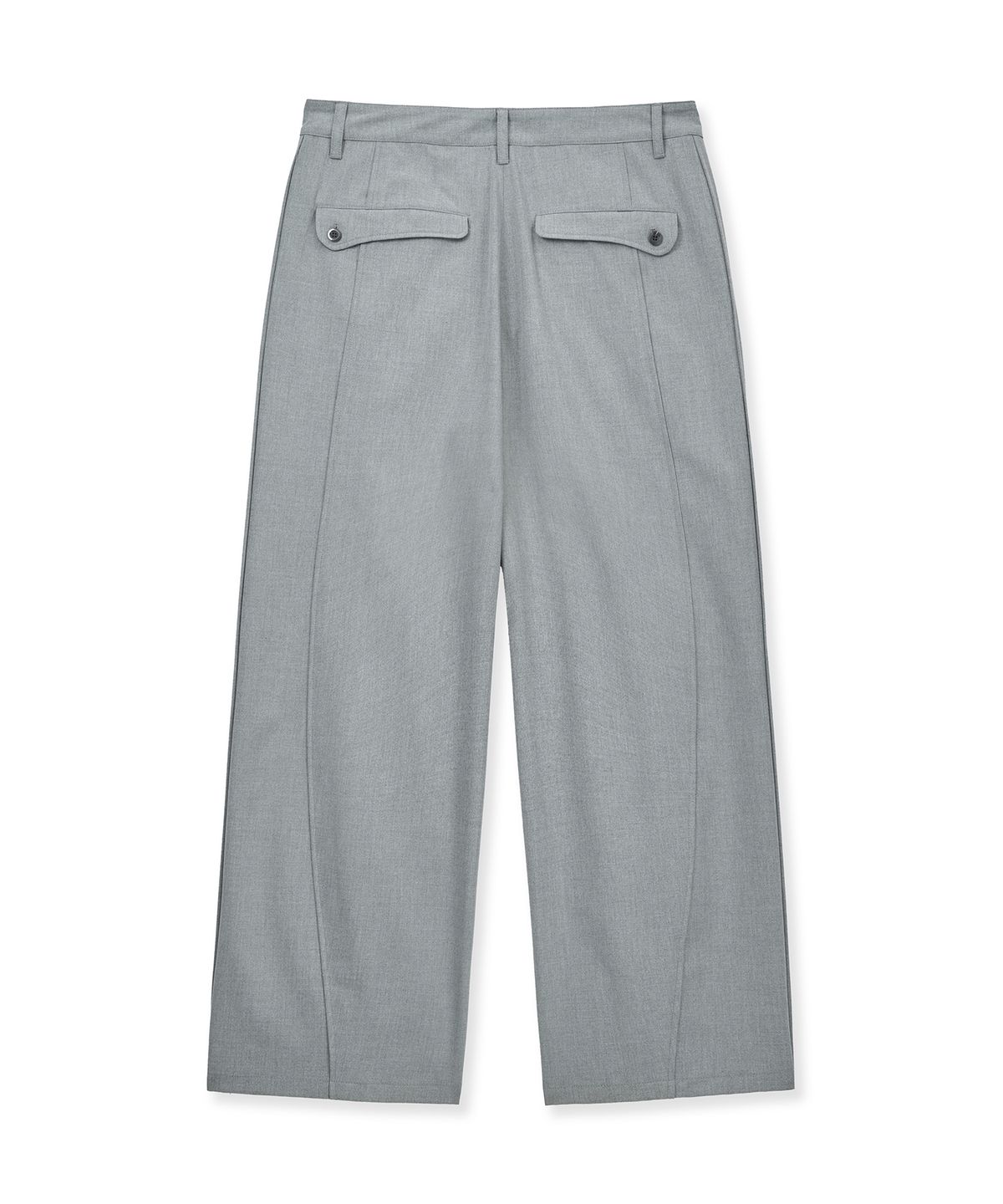 언지미크(UNGIMMICK) DRAPED DRESSER PANTS (GRAY)