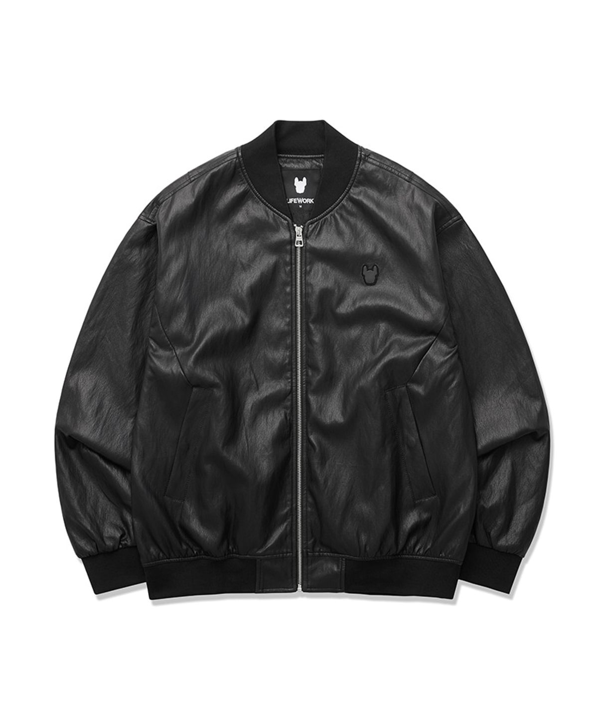라이프워크(LIFEWORK) 공용) PU 레더 소프트 MA-1 점퍼