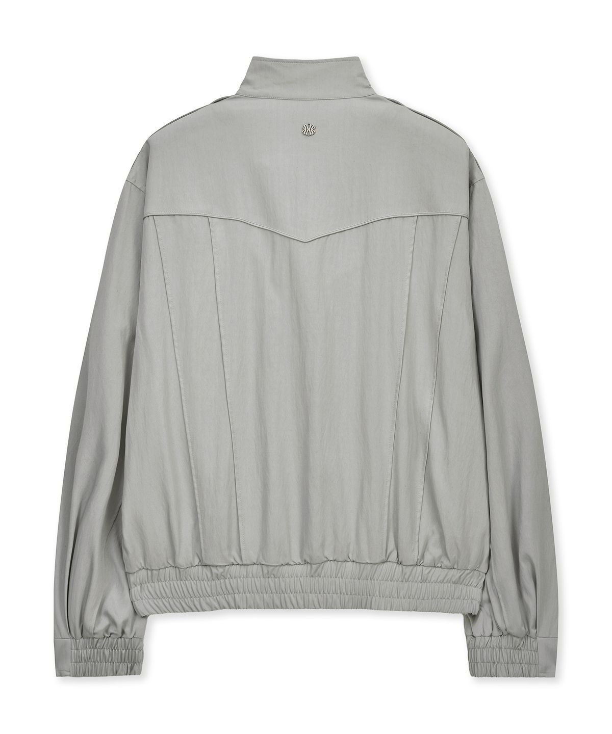 언지미크(UNGIMMICK) AIRY HARRINGTON JACKET (GRAY)
