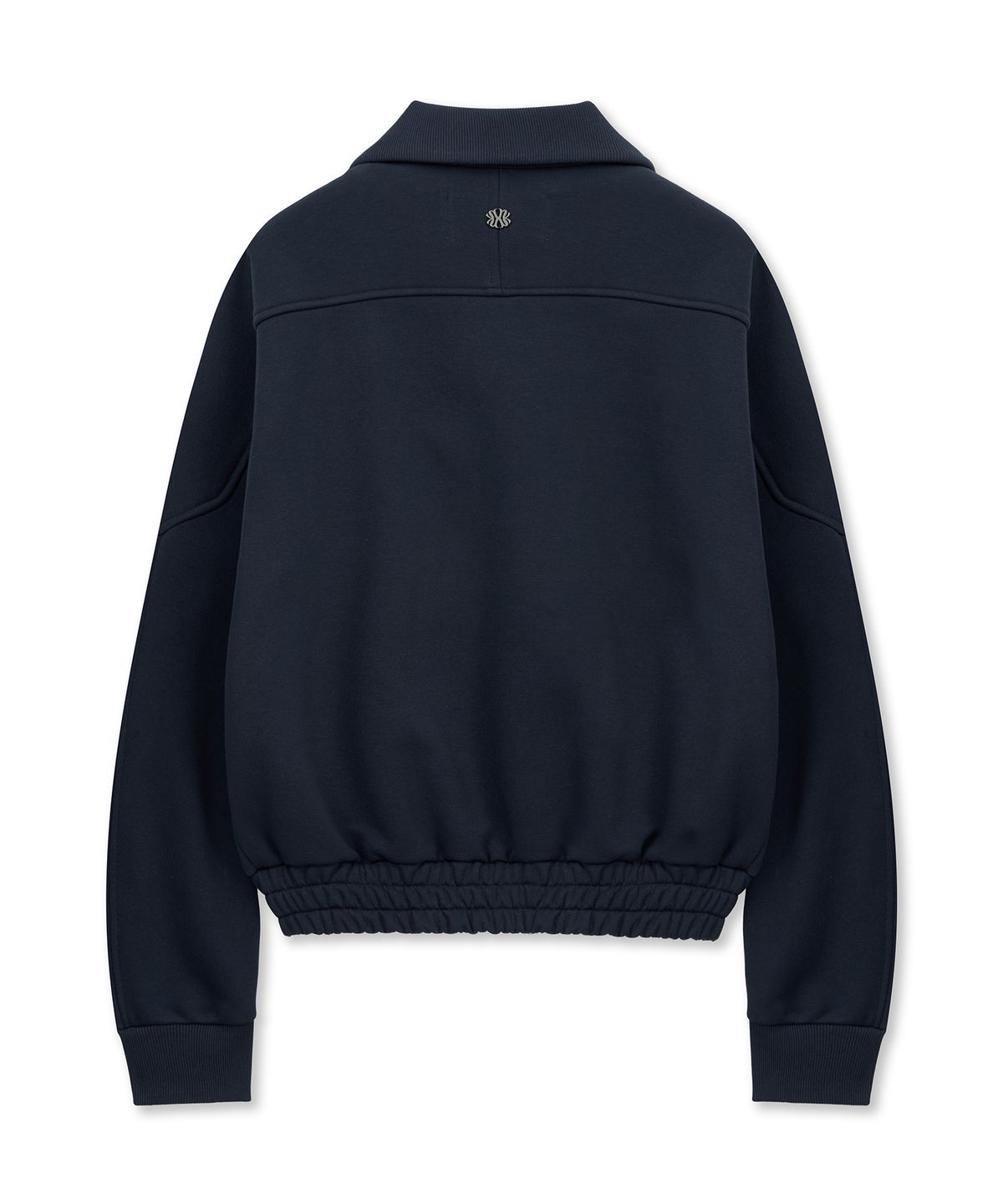언지미크(UNGIMMICK) HIGH NECK ZIP-UP JACKET (NAVY)