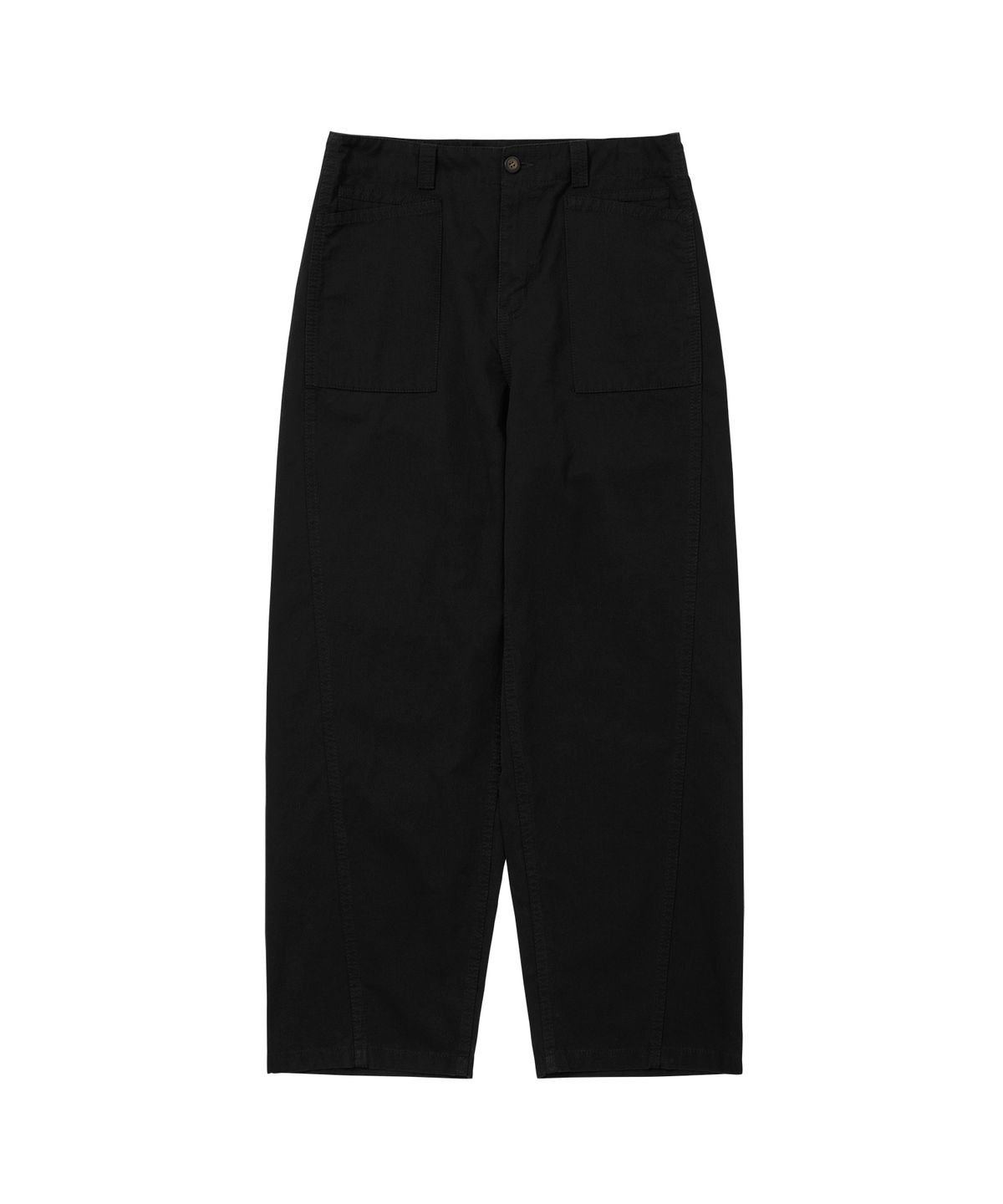 웰빙익스프레스(WELLBEING EXPRESS) Washed Stripe Pants Black