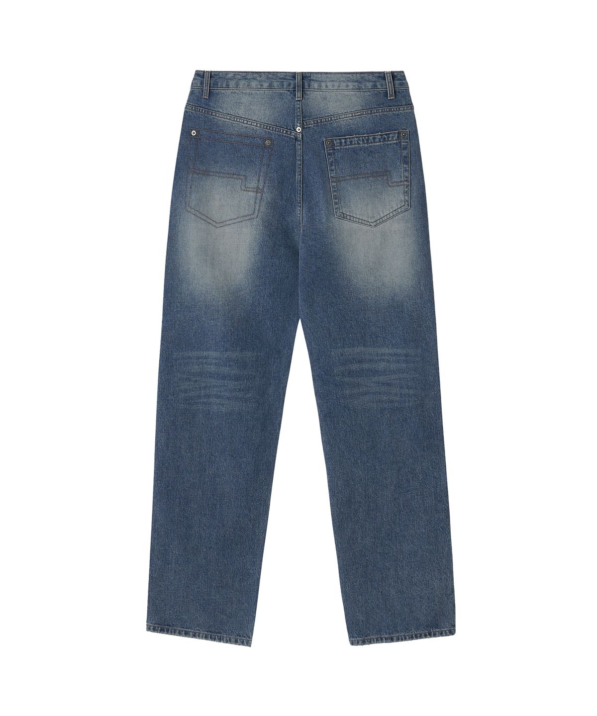 웰빙익스프레스(WELLBEING EXPRESS) Fake Pocket Denim Deep Blue